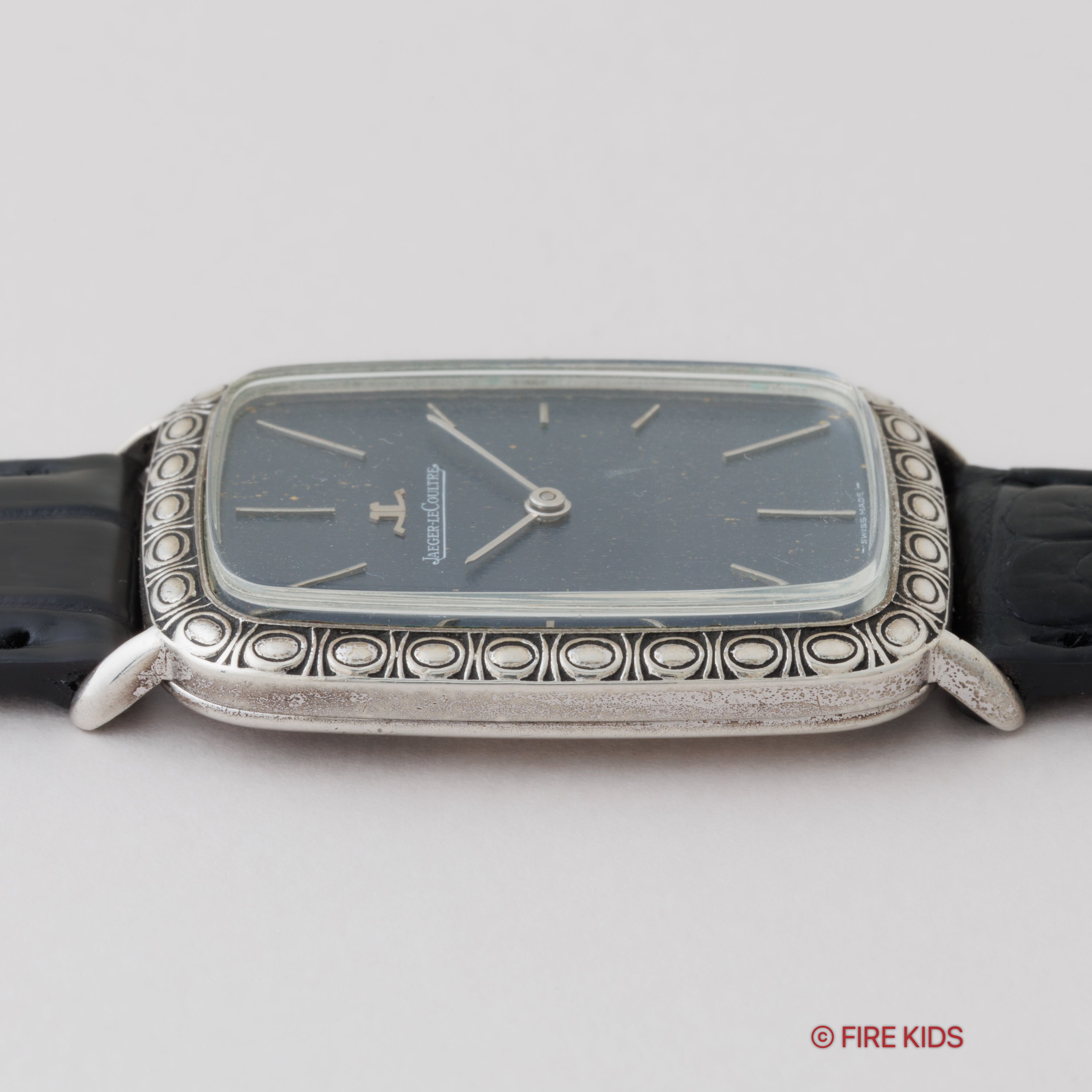 ジャガールクルト 銀無垢レクタンギュラーケース 手巻き 1970年代製 Ref.903732 Cal.818/3