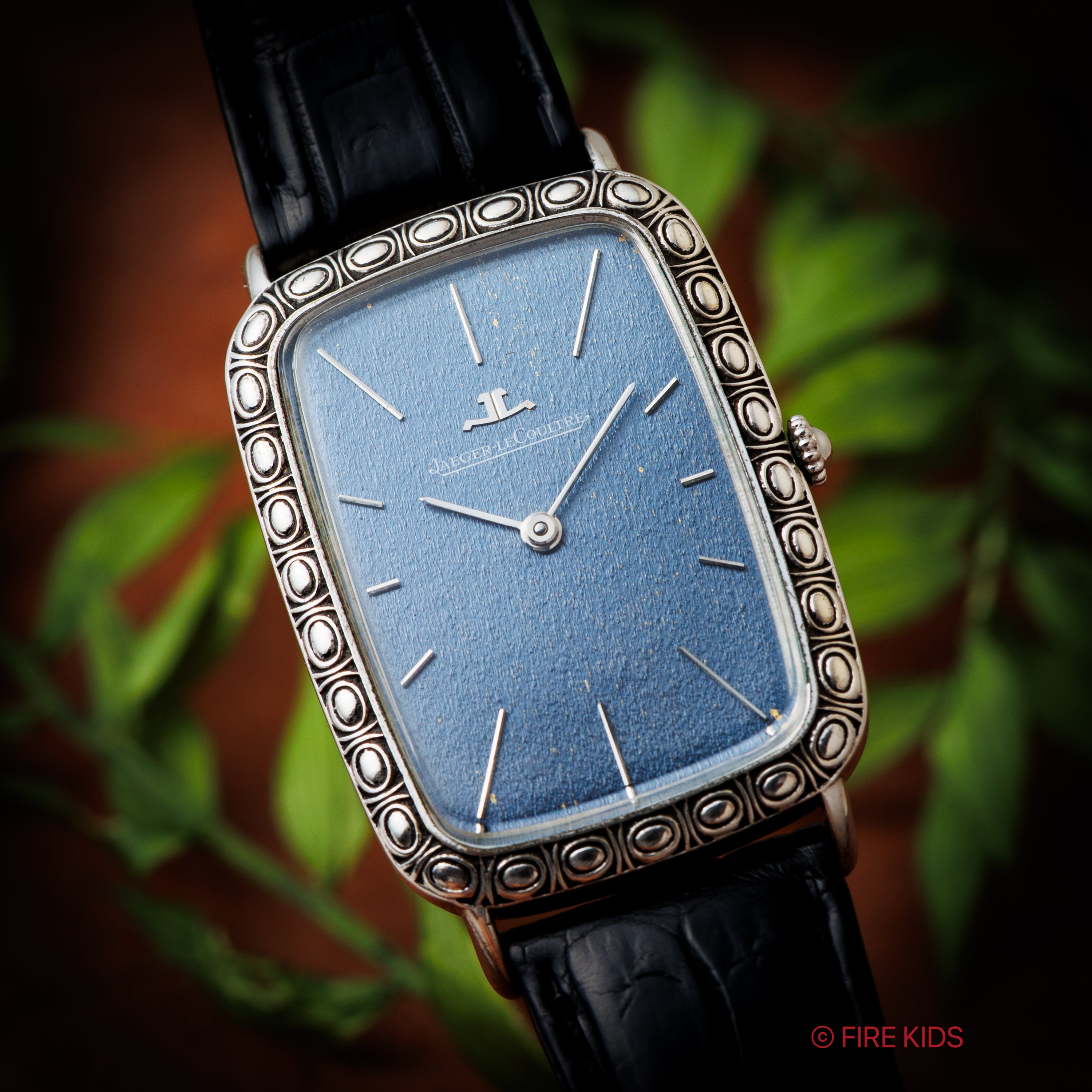 ジャガールクルト 銀無垢レクタンギュラーケース 手巻き 1970年代製 Ref.903732 Cal.818/3