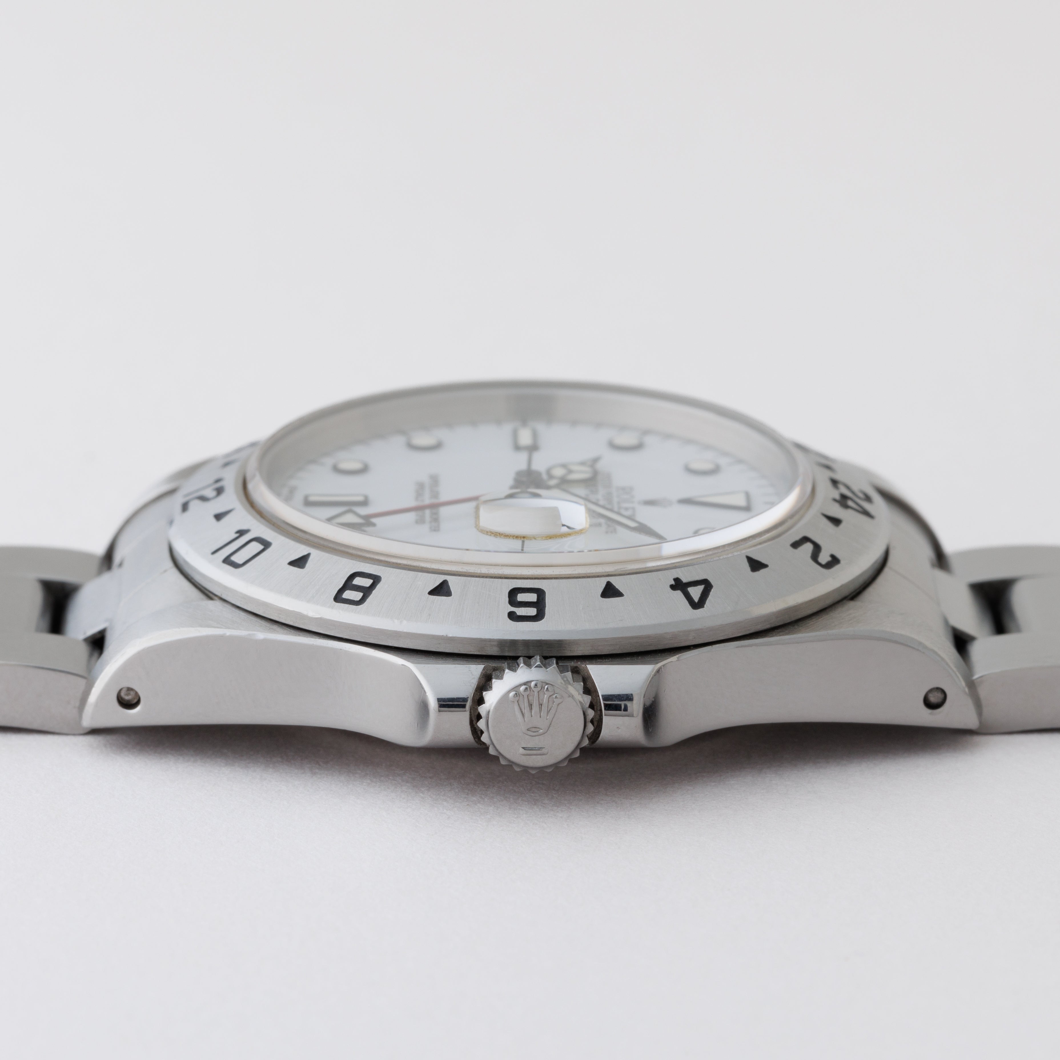 ロレックス エクスプローラーⅡ 1991年製 Ref.16570 箱、ギャラ付き