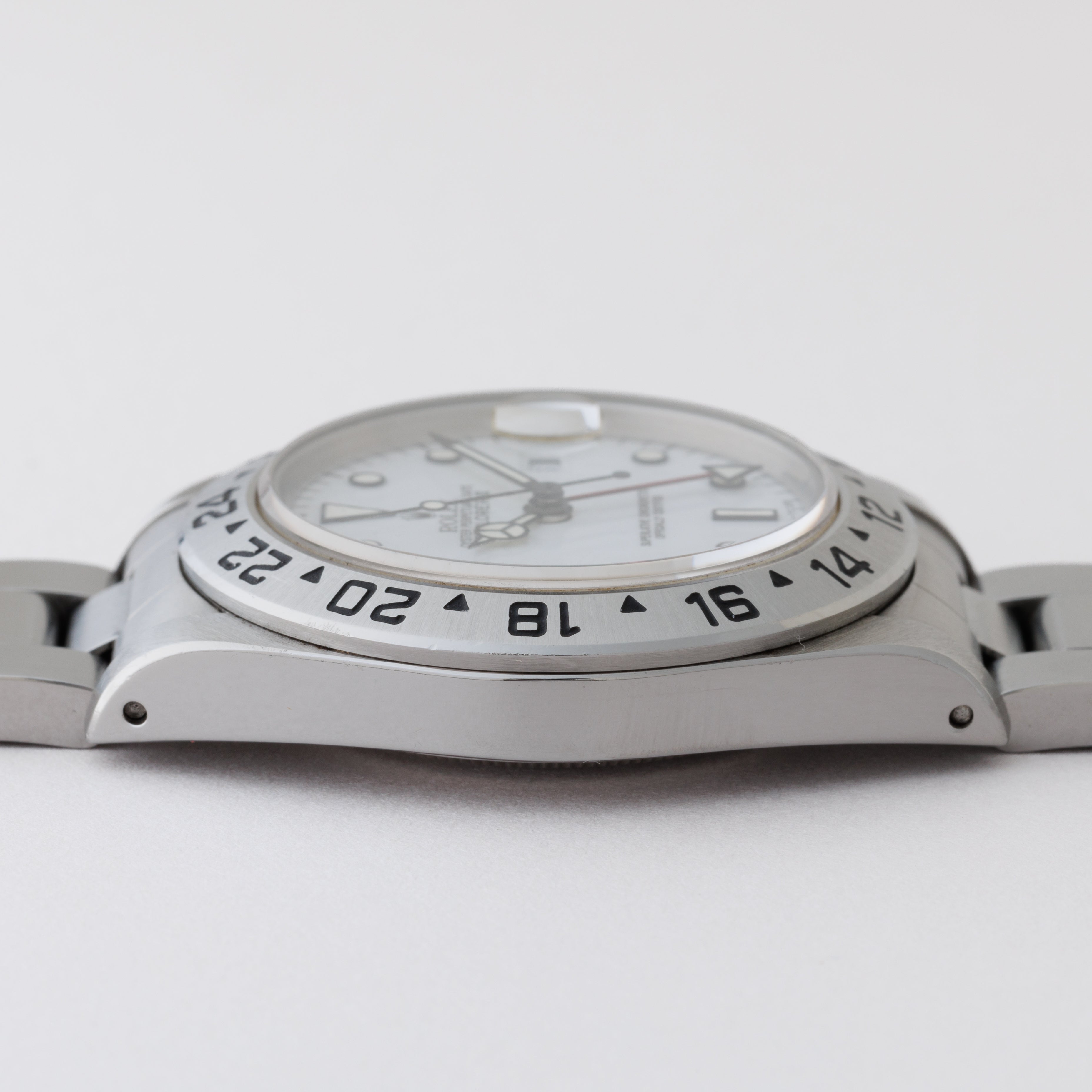 ロレックス エクスプローラーⅡ 1991年製 Ref.16570 箱、ギャラ付き