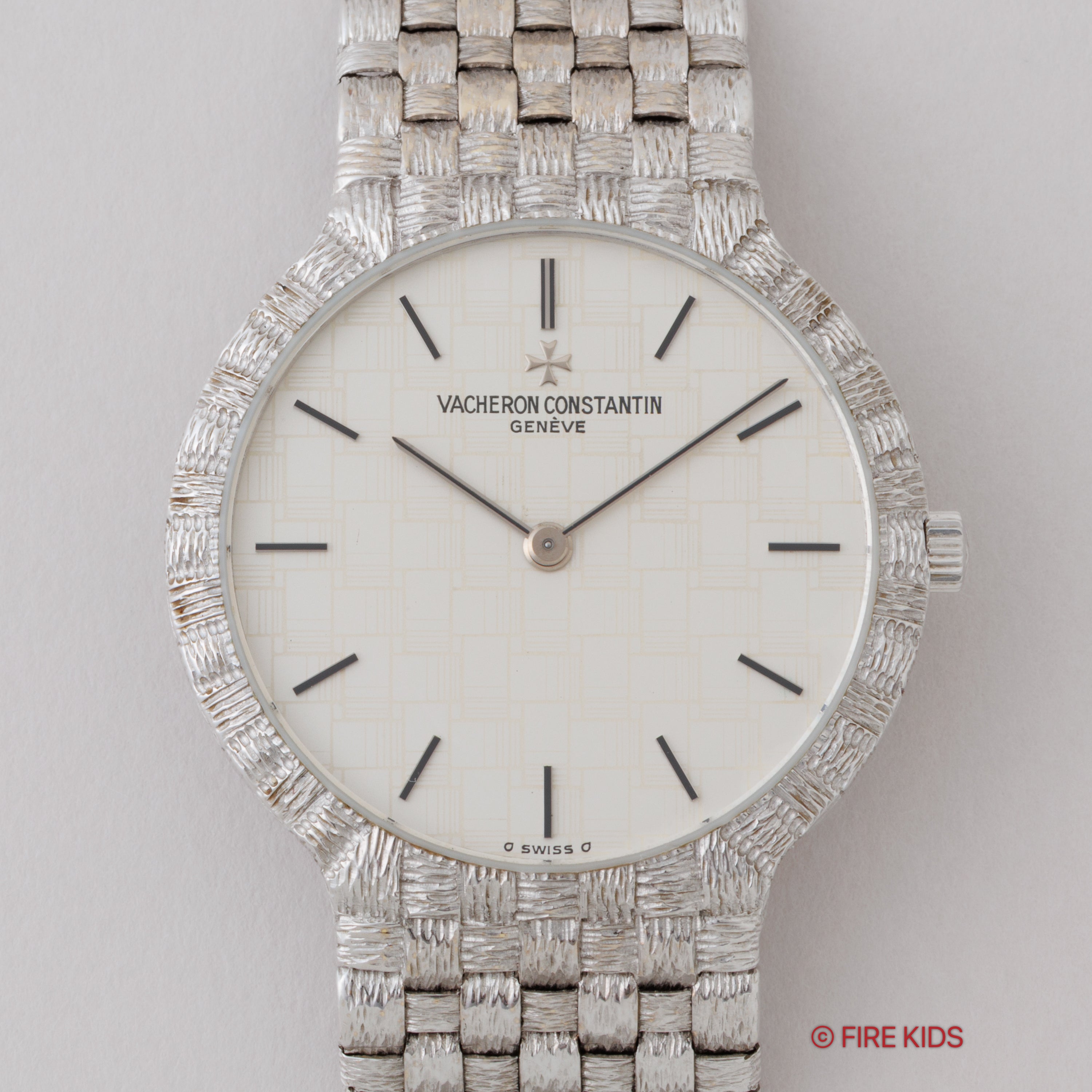 ヴァシュロン・コンスタンタン 1980年代製 18KWG メッシュドール Ref.31046 シグマダイヤル Cal.1132-2