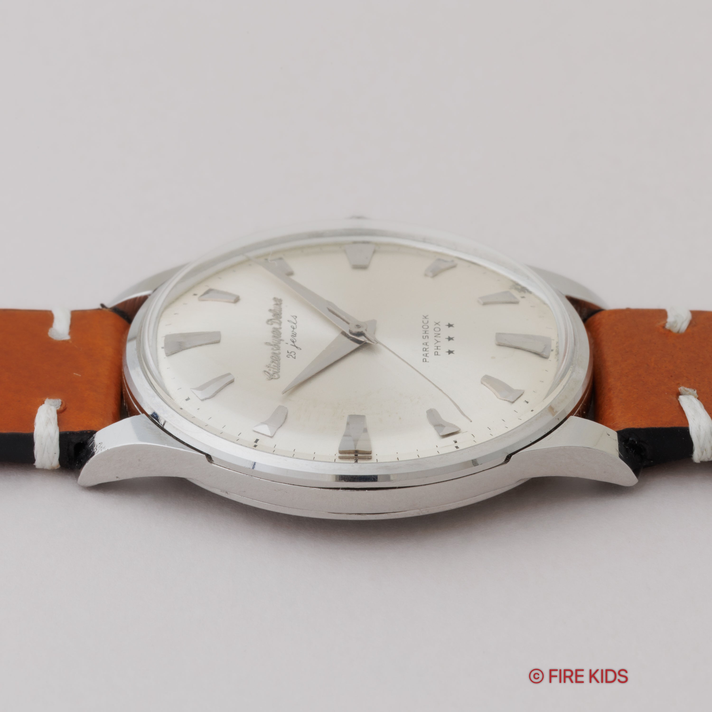 シチズン スーパーデラックス パラショック 1963年製 スリースター 特別調整品 手巻き