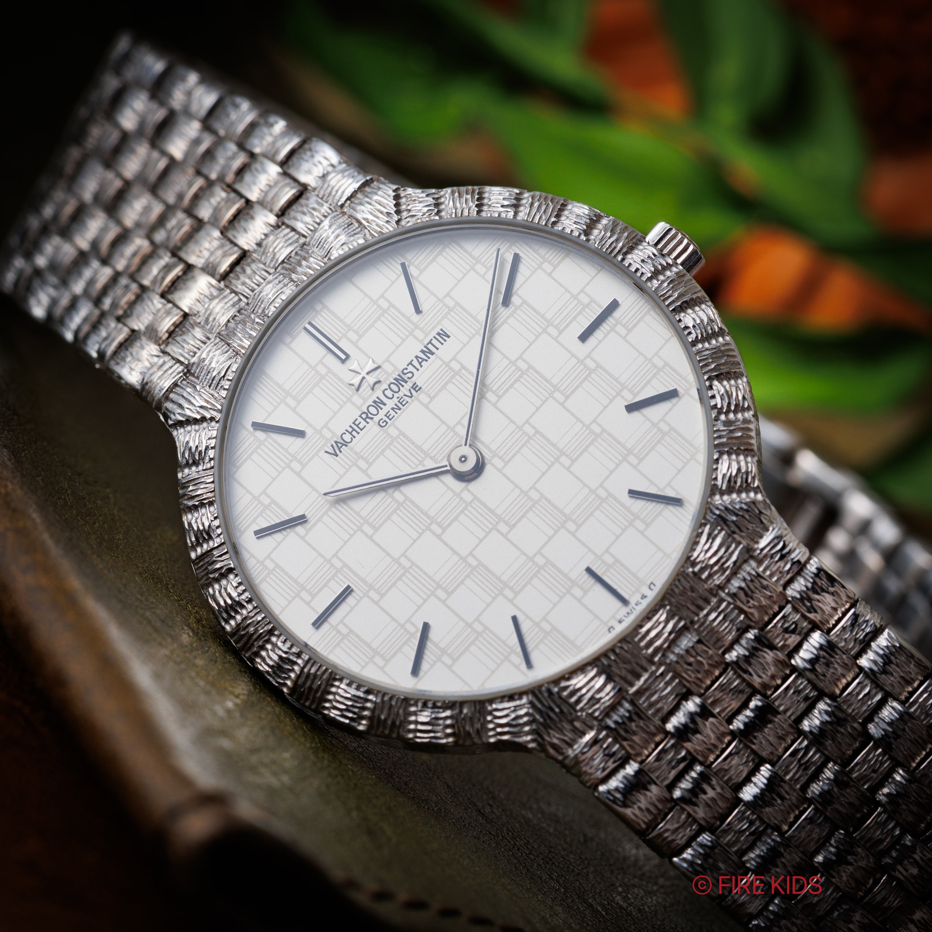 ヴァシュロン・コンスタンタン 1980年代製 18KWG メッシュドール Ref.31046 シグマダイヤル Cal.1132-2