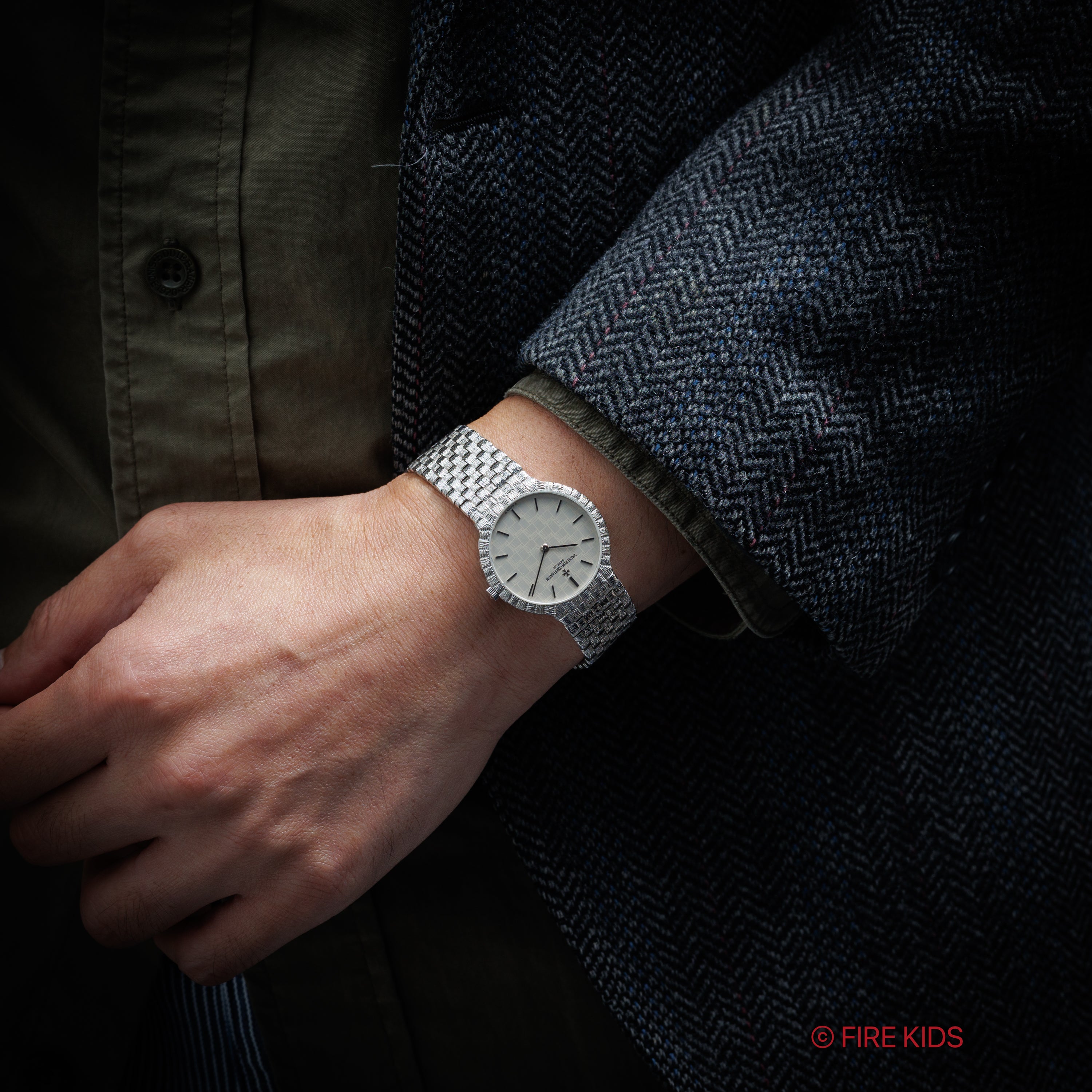 ヴァシュロン・コンスタンタン 1980年代製 18KWG メッシュドール Ref.31046 シグマダイヤル Cal.1132-2