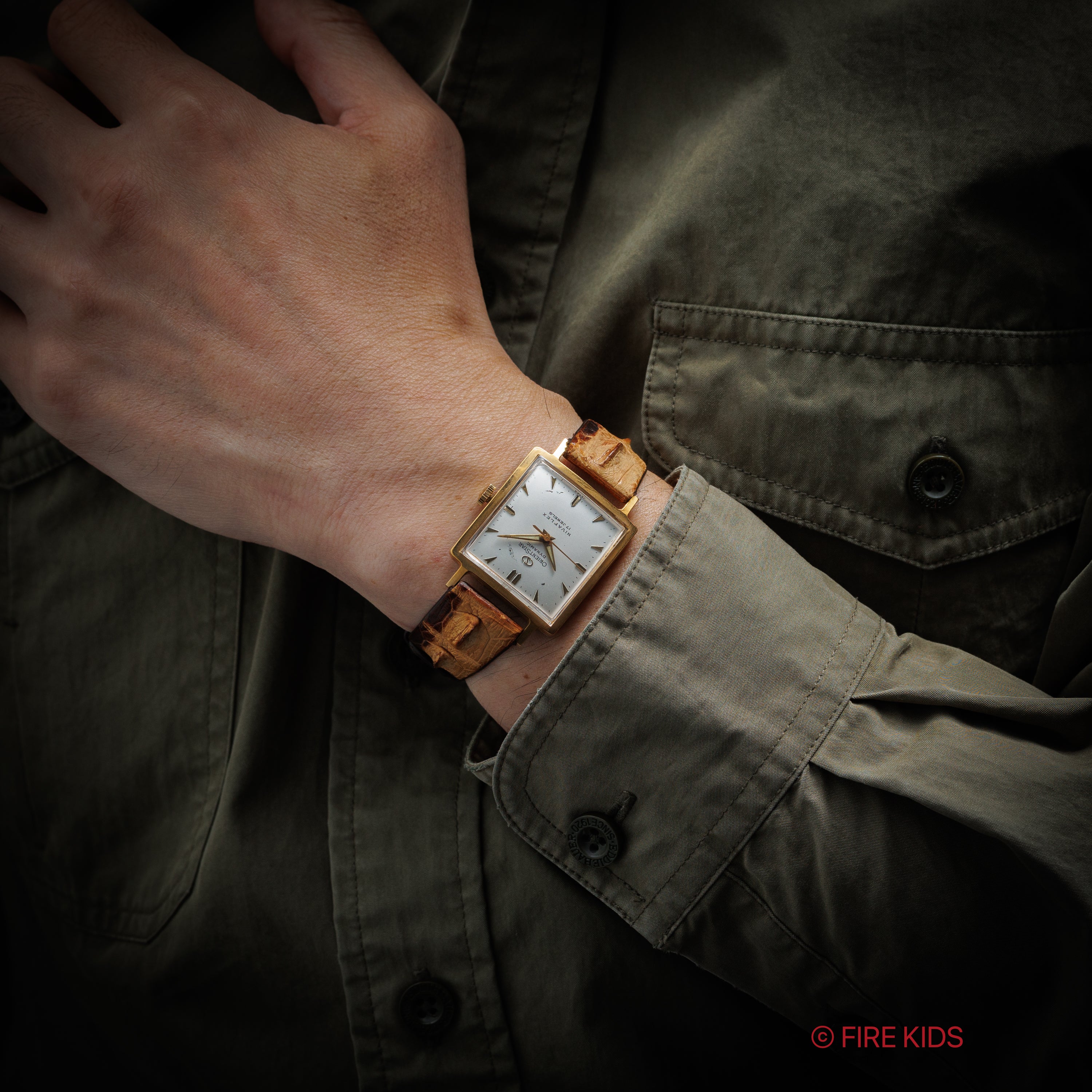 オリエントスター ダイナミック スクエアケース 手巻き 1960年代