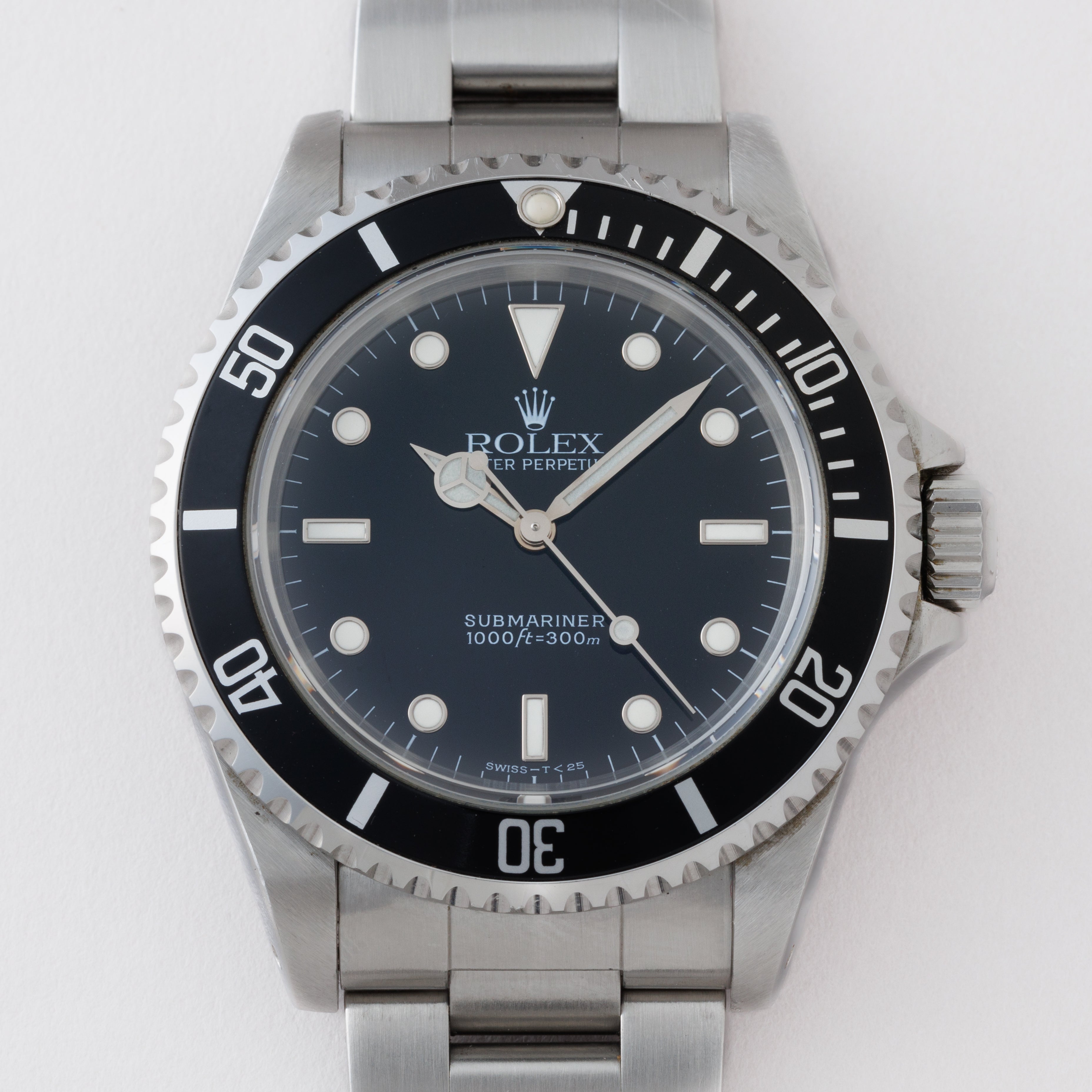 ロレックス サブマリーナー ノンデイト 1996年~1997年製 Ref.14060 箱、冊子付き