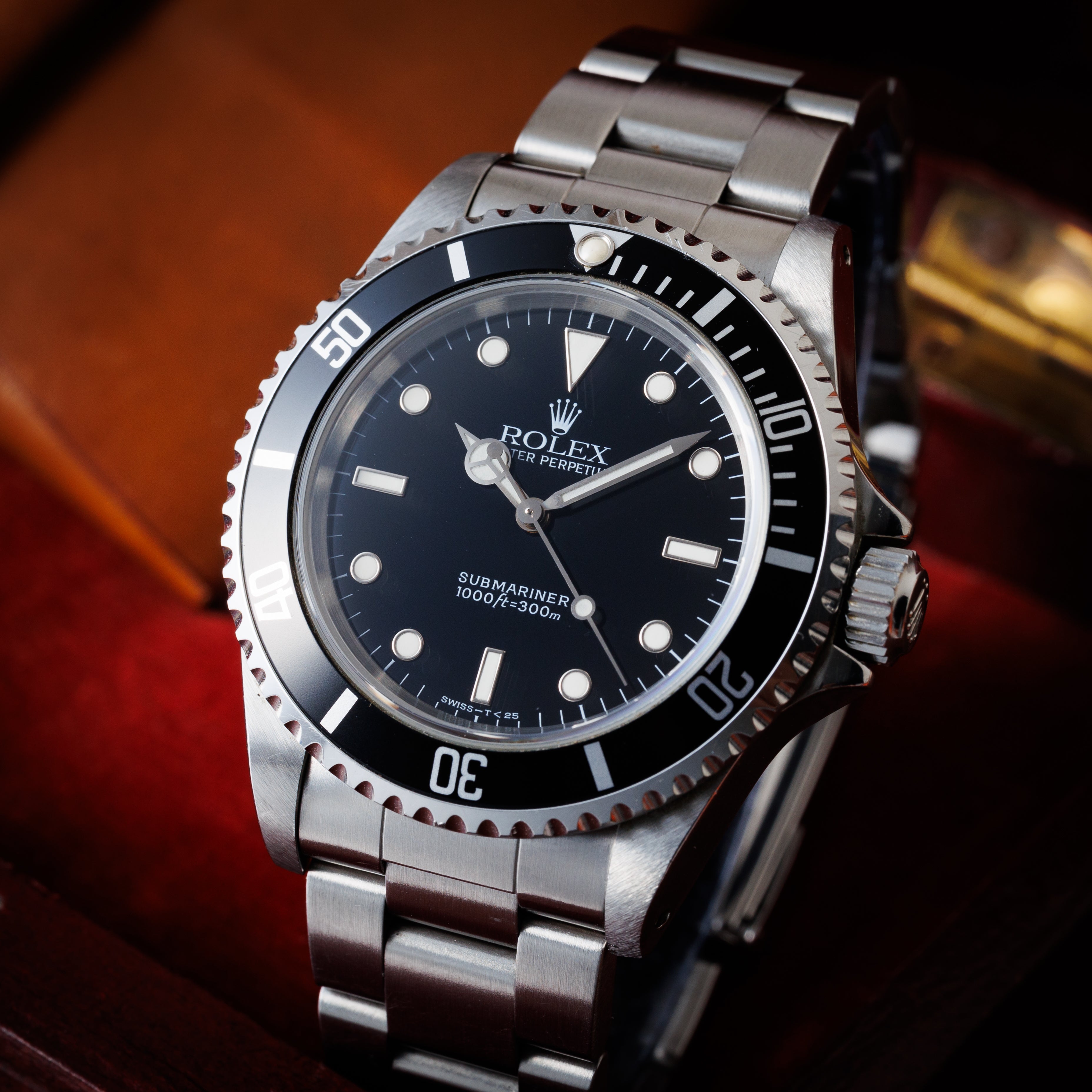 ロレックス サブマリーナー ノンデイト  1996年~1997年製 Ref.14060 箱、冊子付き