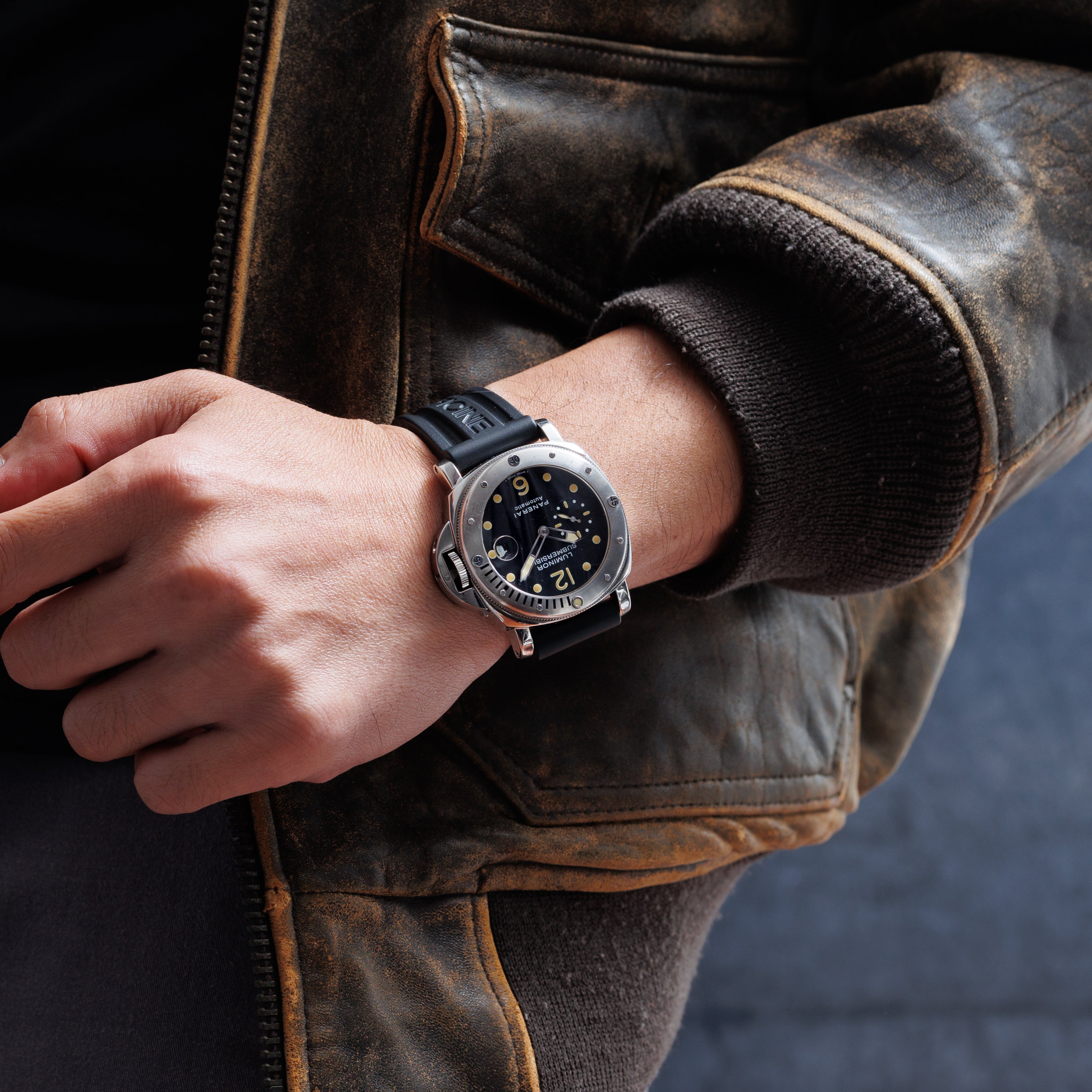 パネライ ルミノール サブマーシブル 2002年製 Ref.PAM00024/OP6561 箱、ギャラ付き