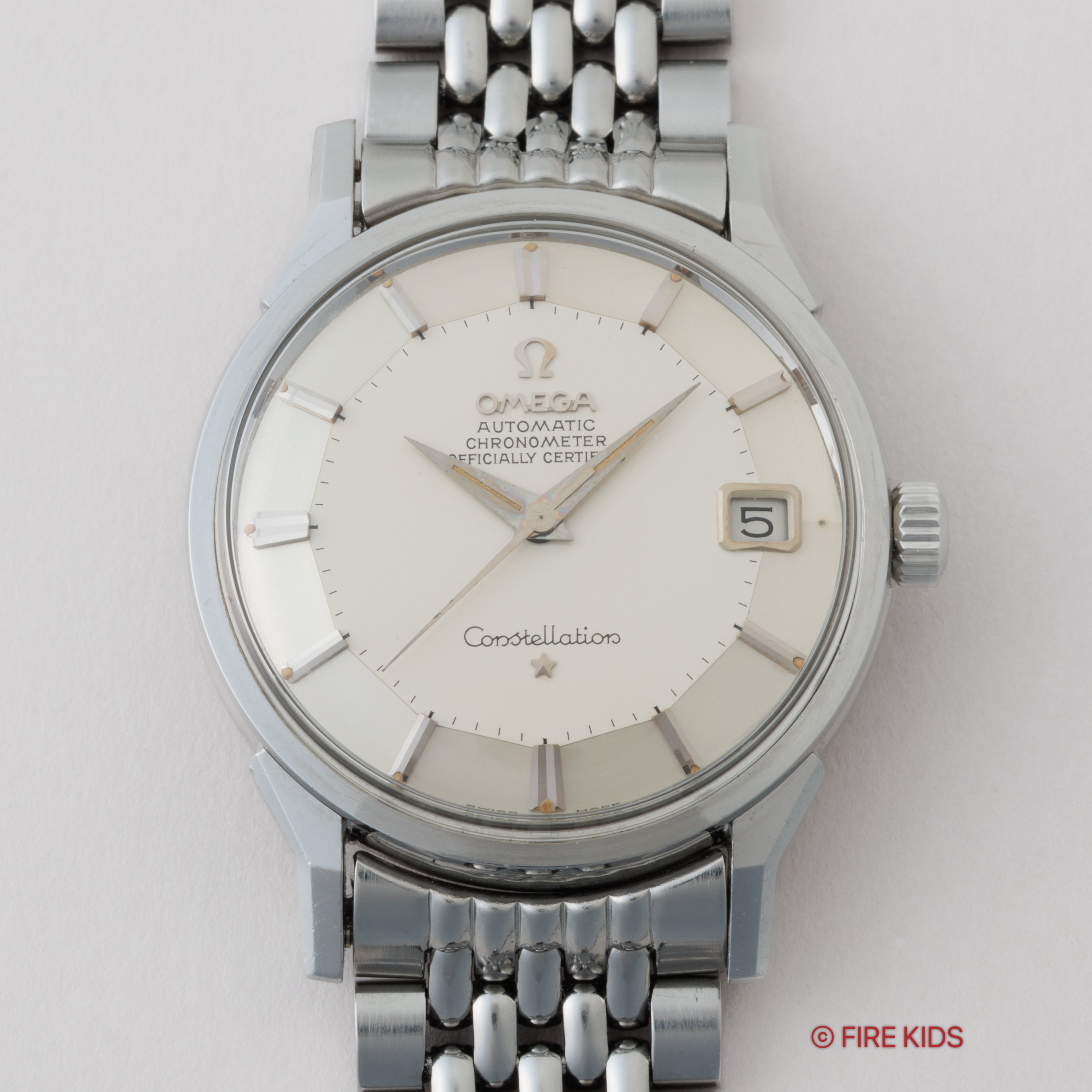 オメガ コンステレーション 12角 1963年製 自動巻クロノメーター Cal.561 純正ライスブレス