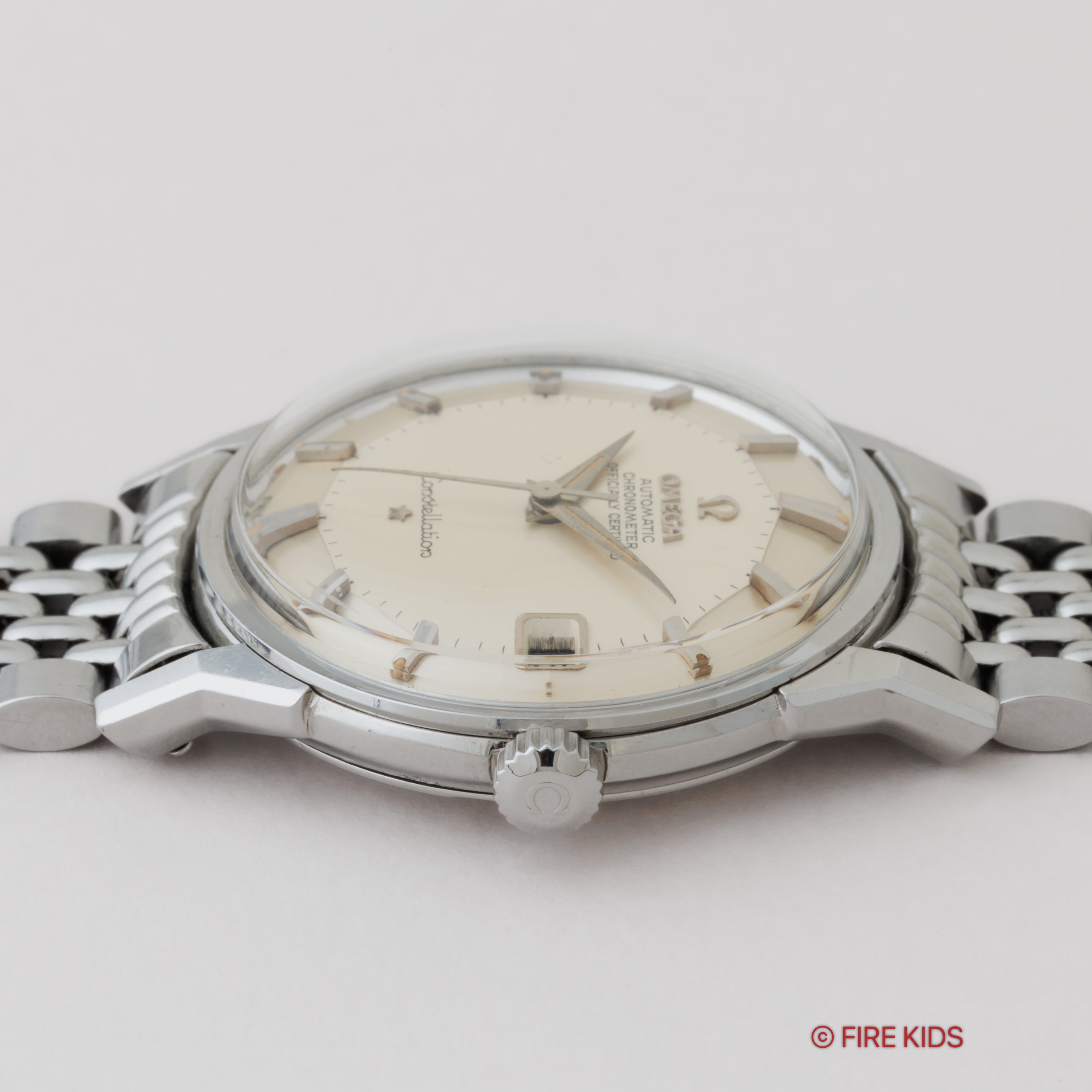 オメガ コンステレーション 12角 1963年製 自動巻クロノメーター Cal.561 純正ライスブレス