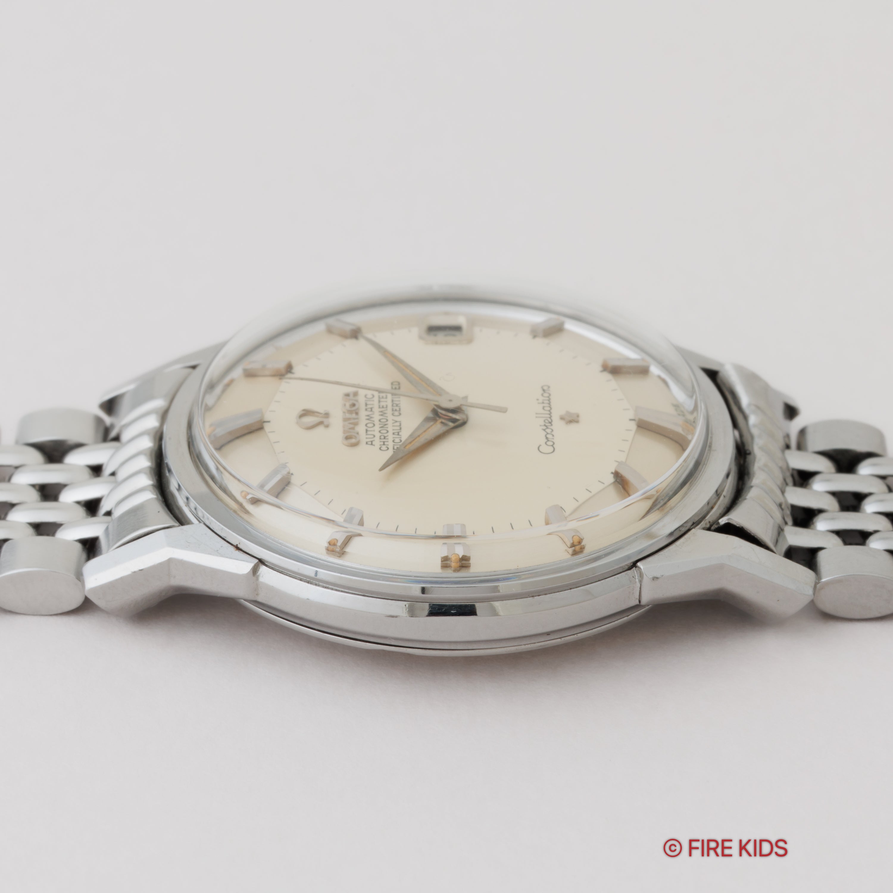 オメガ コンステレーション 12角 1963年製 自動巻クロノメーター Cal.561 純正ライスブレス