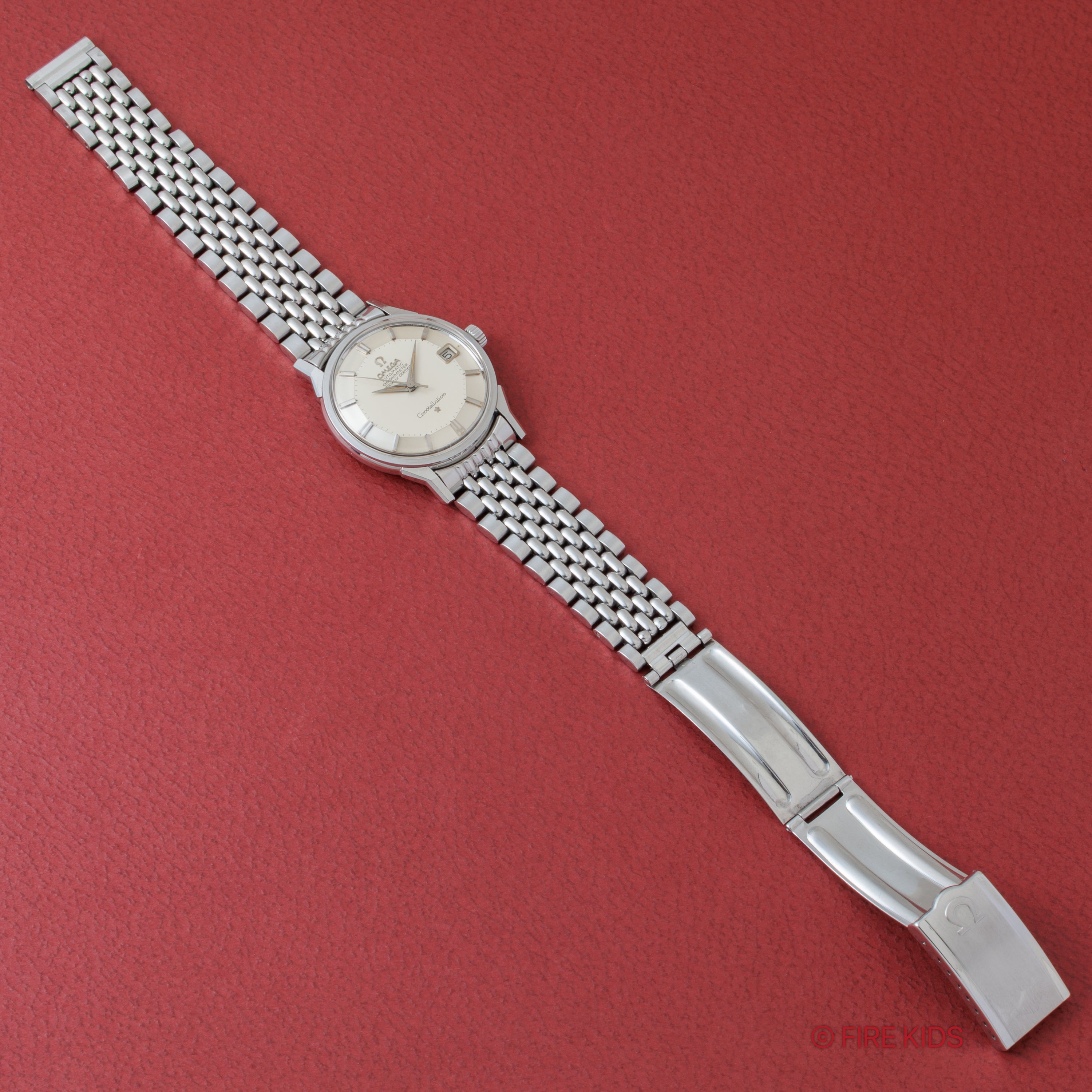 オメガ コンステレーション 12角 1963年製 自動巻クロノメーター Cal.561 純正ライスブレス