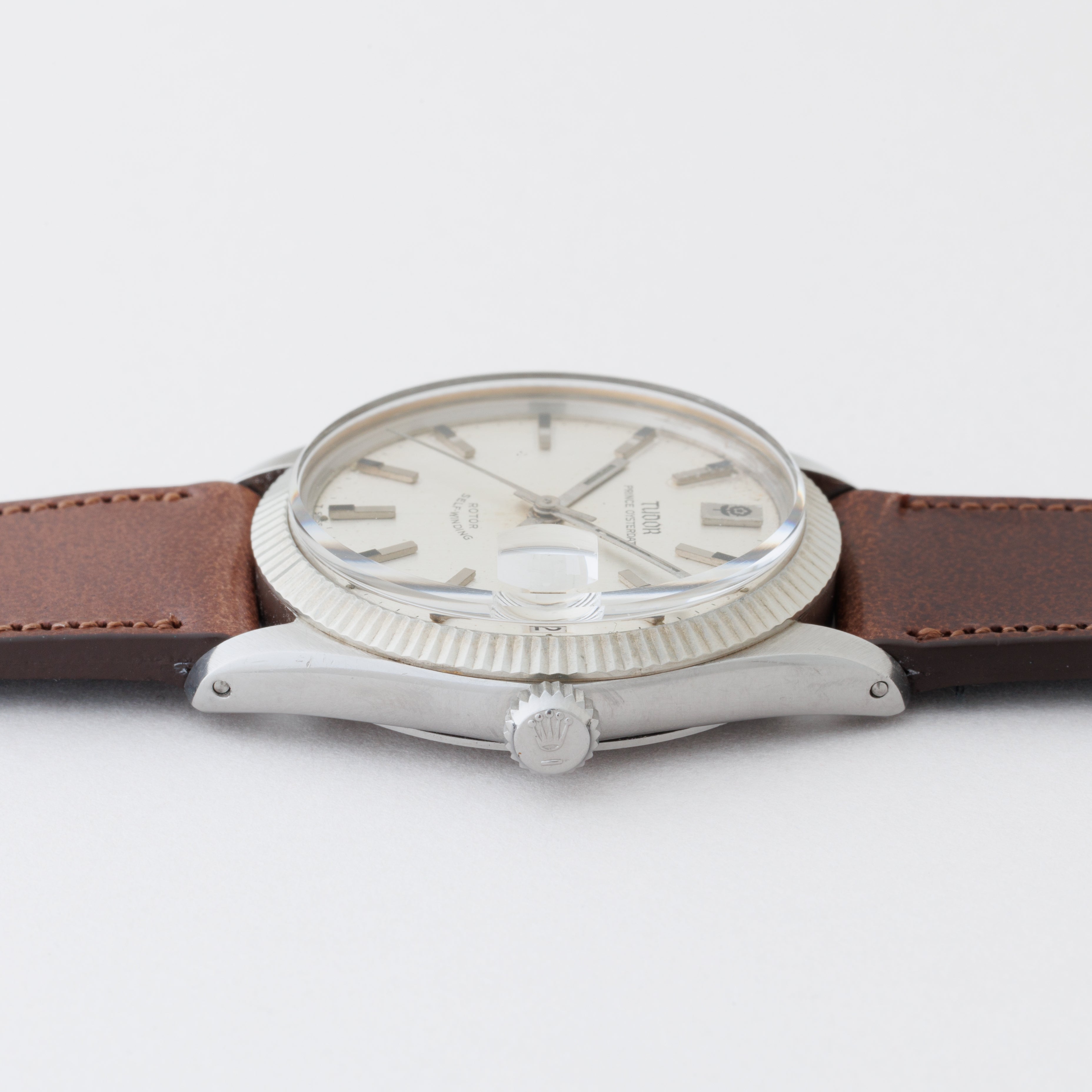 チューダー プリンスオイスターデイト 1967年製 Ref.7990/4 王冠リューズ 自動巻 フルーテッドベゼル