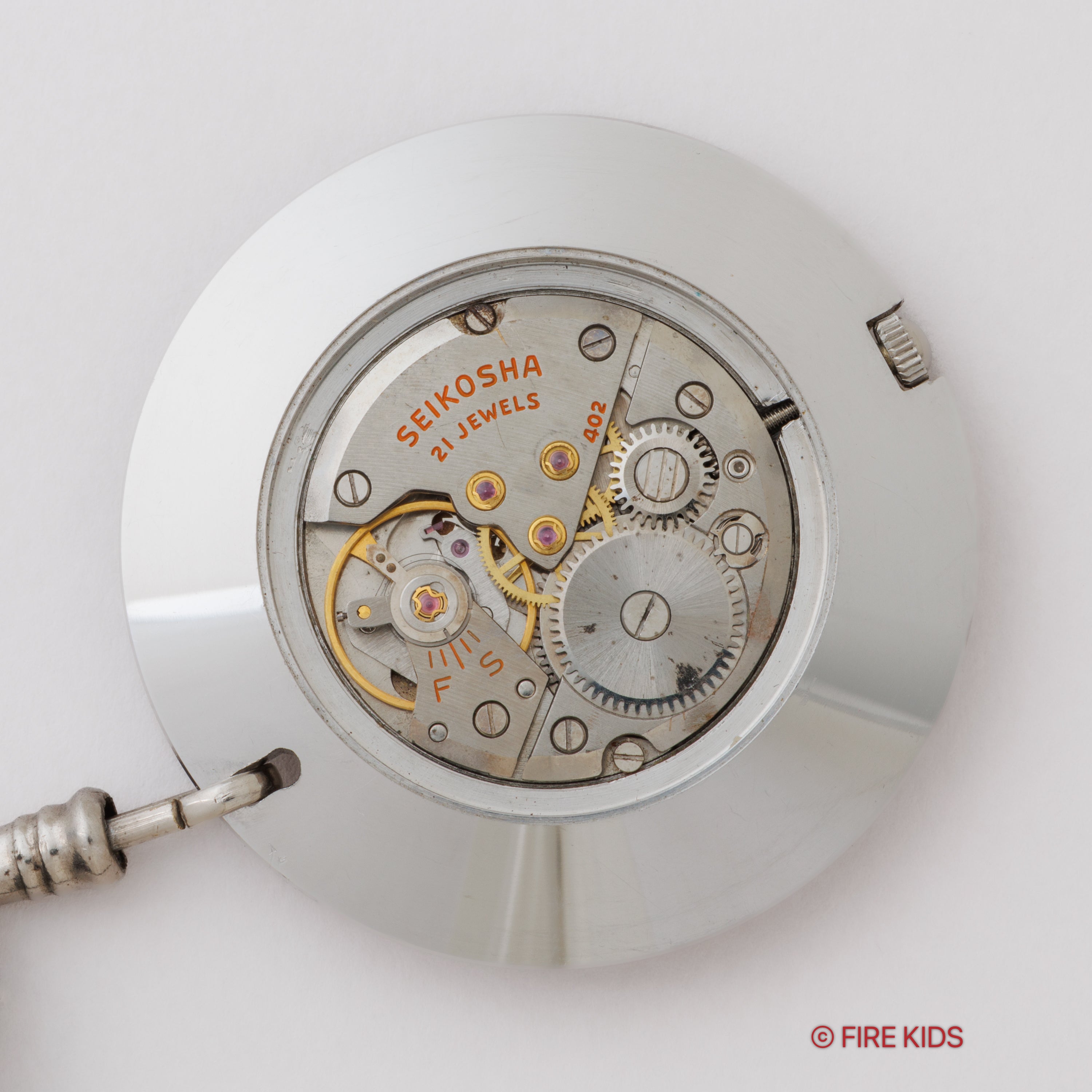 セイコー スカイライナー 1960年代製 懐中時計 ポケットウォッチ 手巻き 箱付き