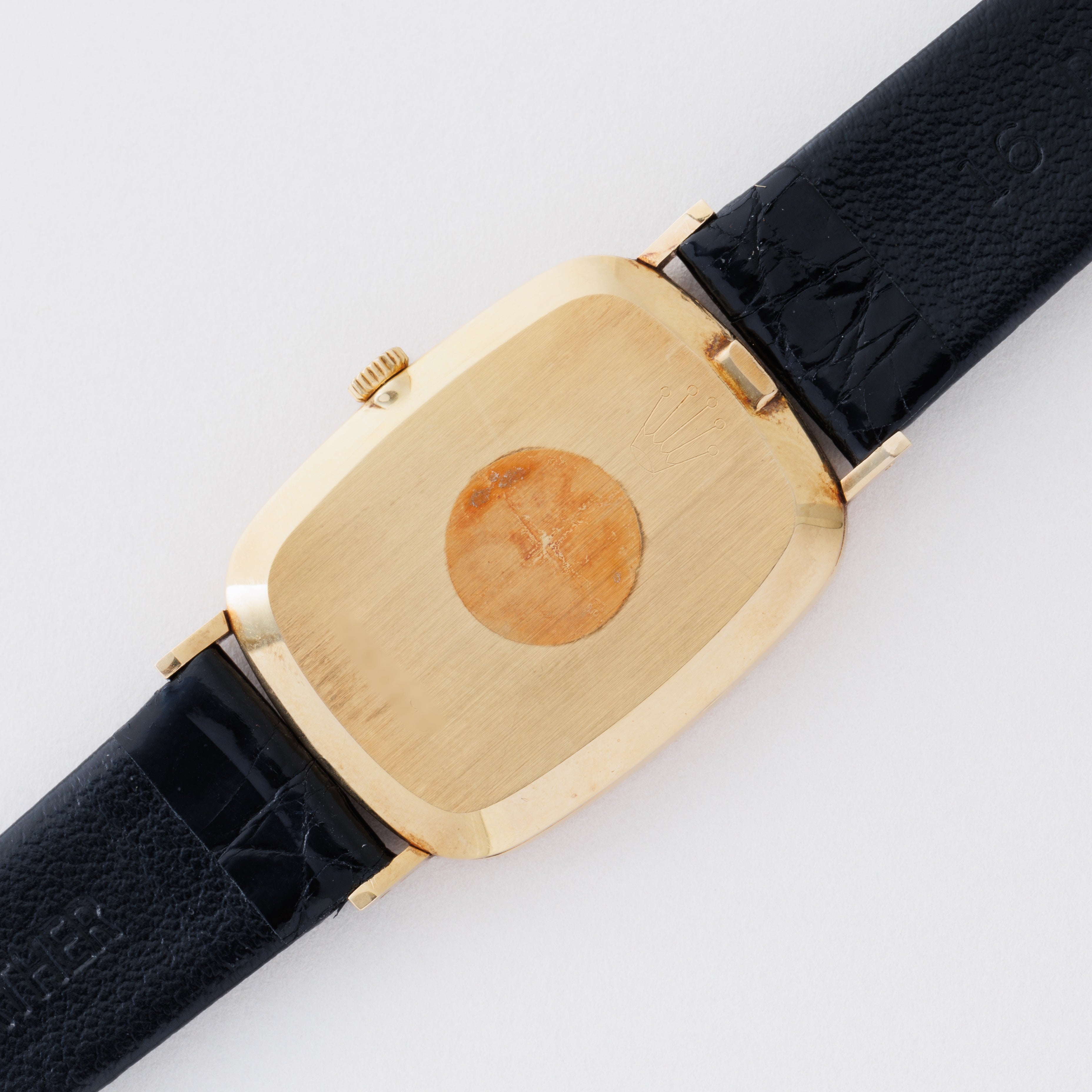 ロレックス チェリーニ 1975年製 Ref.4113 18金無垢レクタンギュラーケース 純正尾錠付き