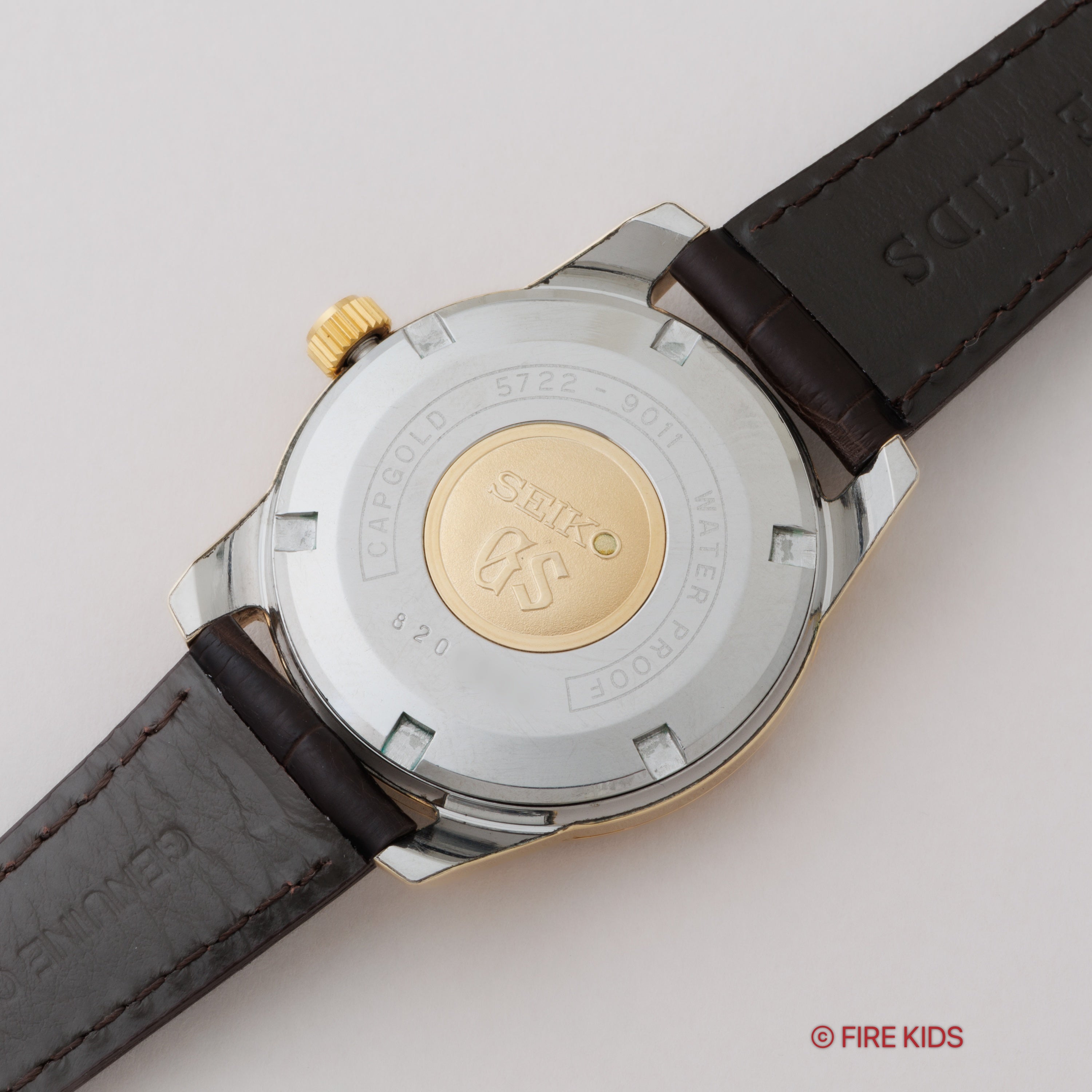 グランドセイコー 57GS後期型 1968年製 CAPゴールド Ref.5722-9011 手巻きCal.5722B