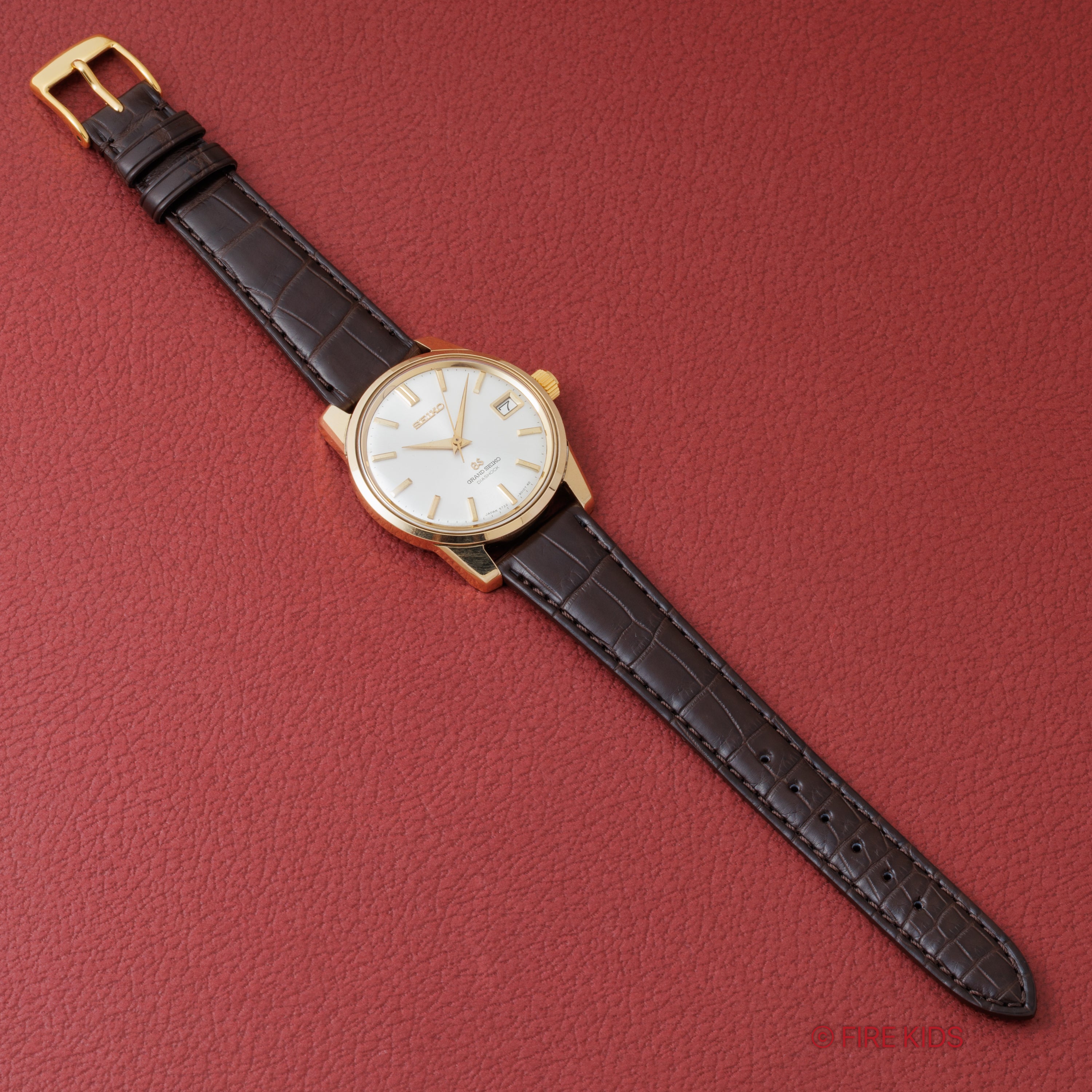 グランドセイコー 57GS後期型 1968年製 CAPゴールド Ref.5722-9011 手巻きCal.5722B