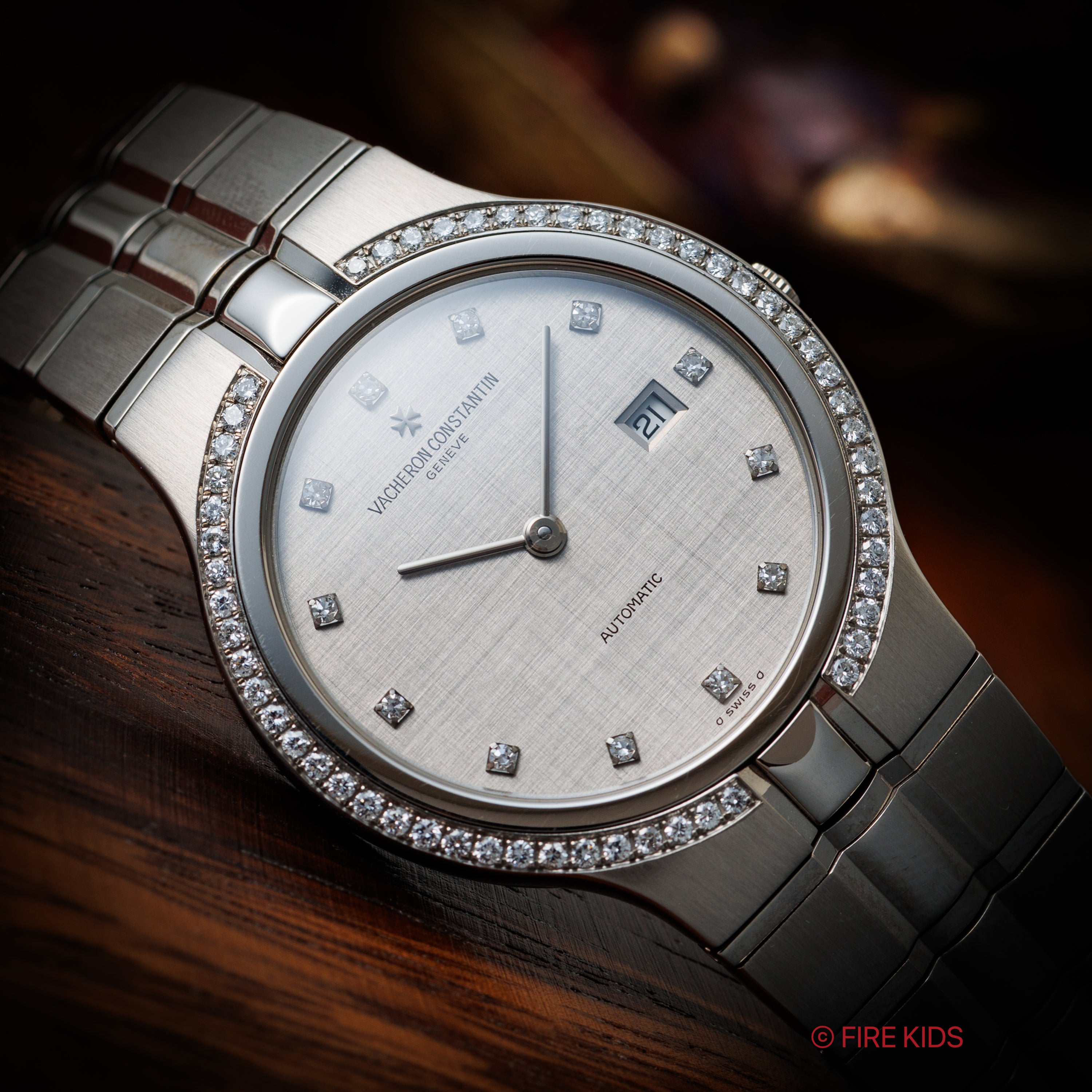 ヴァシュロン・コンスタンタン フィディアス 1990年代製 Ref.48510 K18WGベゼルダイヤ 自動巻