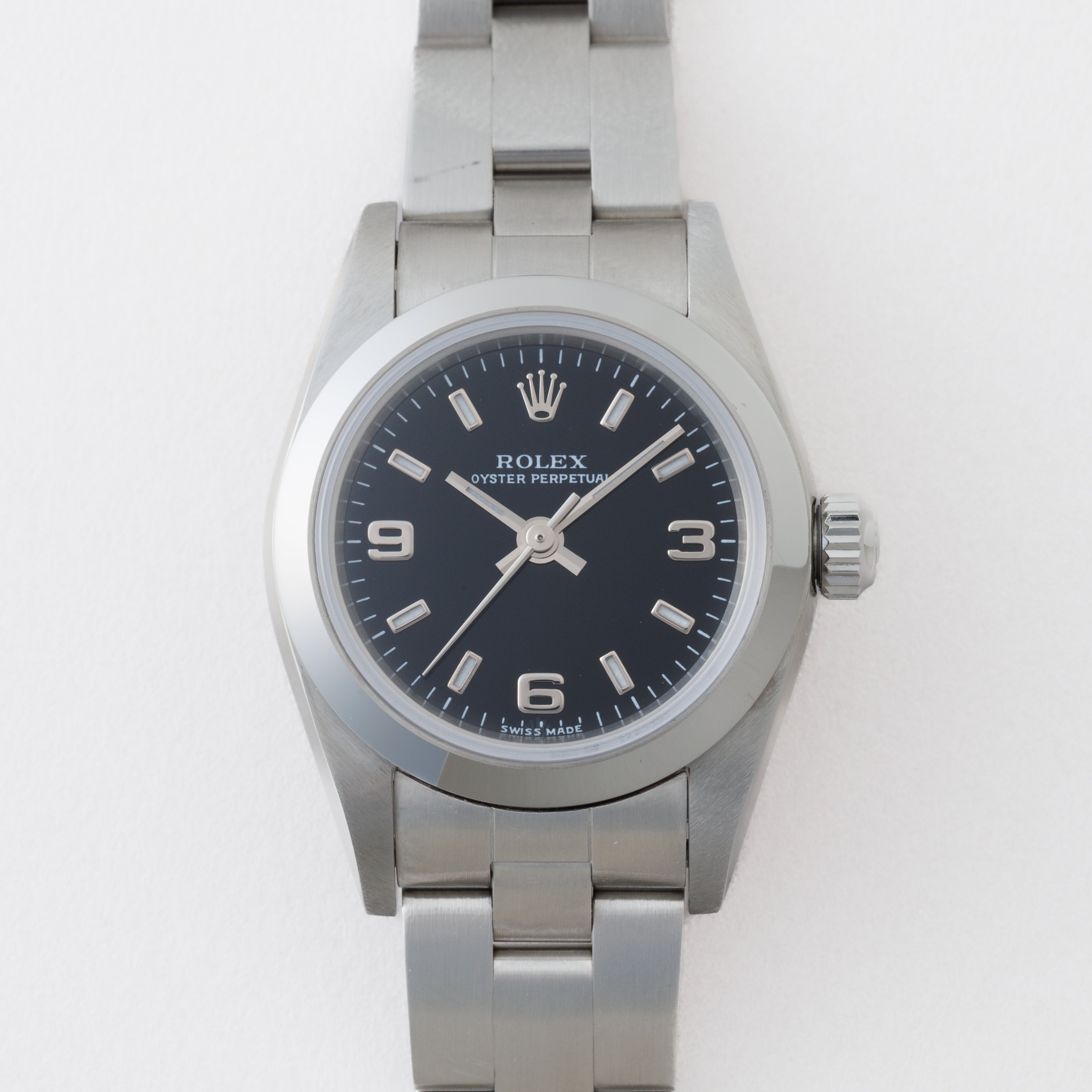 ロレックス レディース オイスターパーペチュアル 2005年製 Ref.76080 エクスプローラーダイヤル