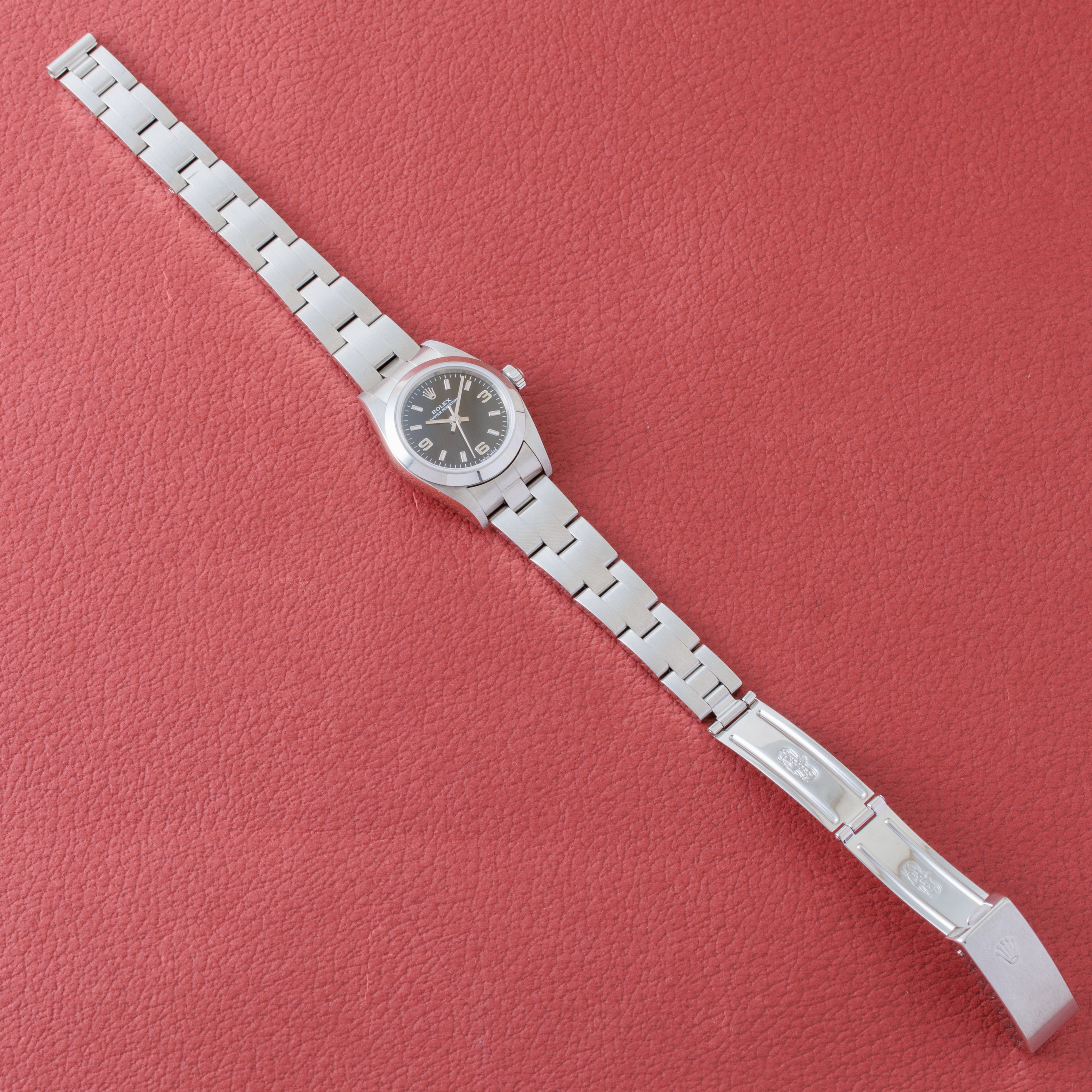 ロレックス レディース オイスターパーペチュアル 2005年製 Ref.76080 エクスプローラーダイヤル