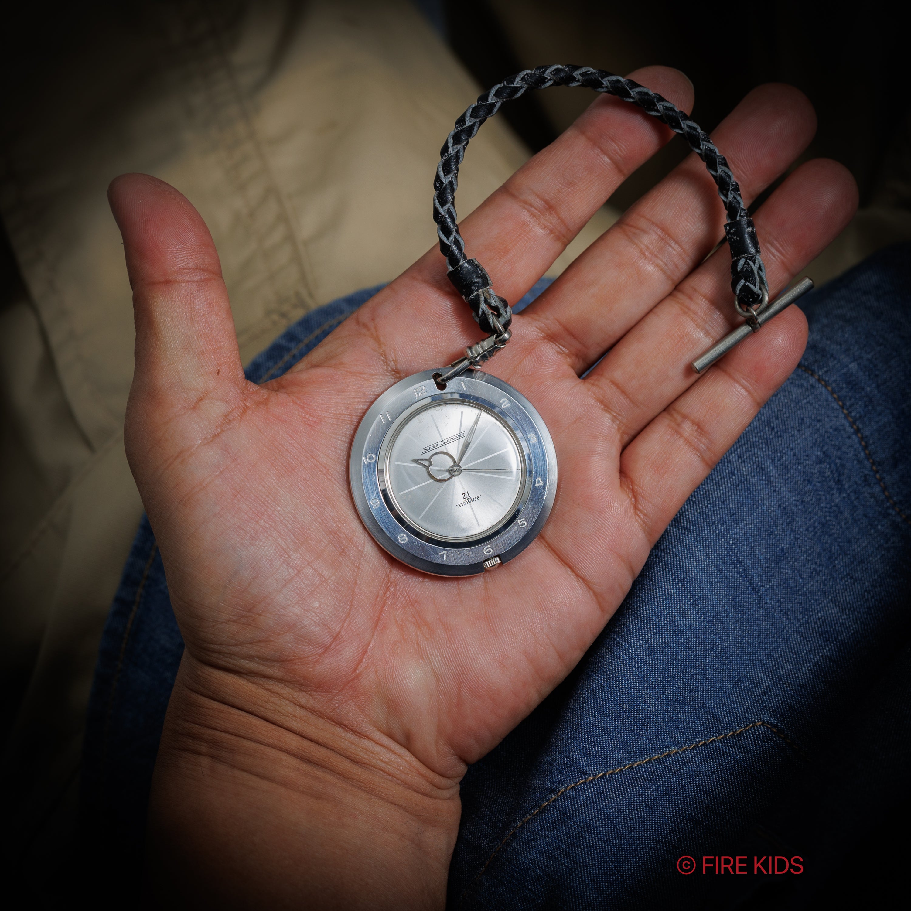 セイコー スカイライナー 1960年代製 懐中時計 ポケットウォッチ 手巻き 箱付き