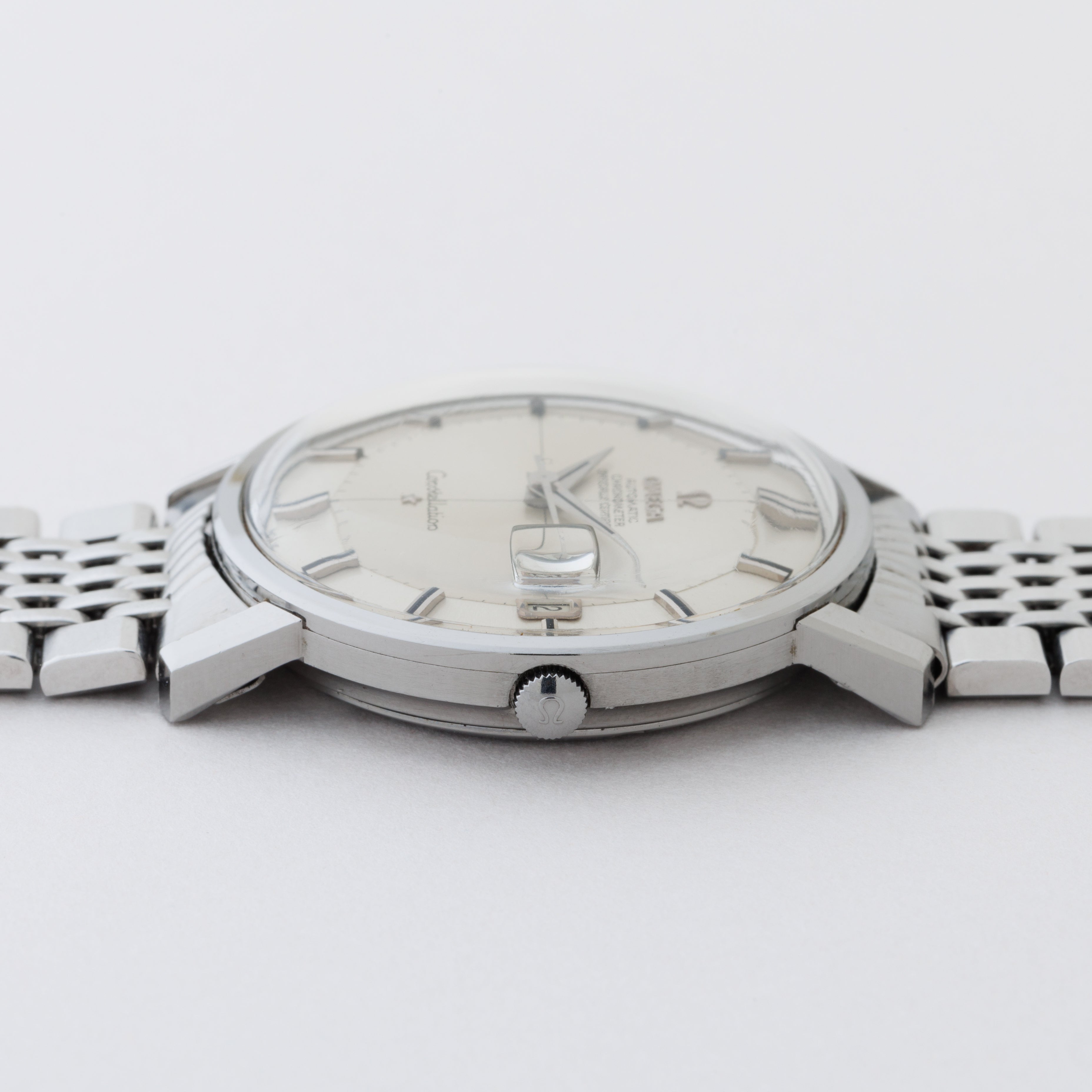 オメガ コンステレーション 12角 1966年製 Ref.168.010 シルバーダイヤル 純正ブレス