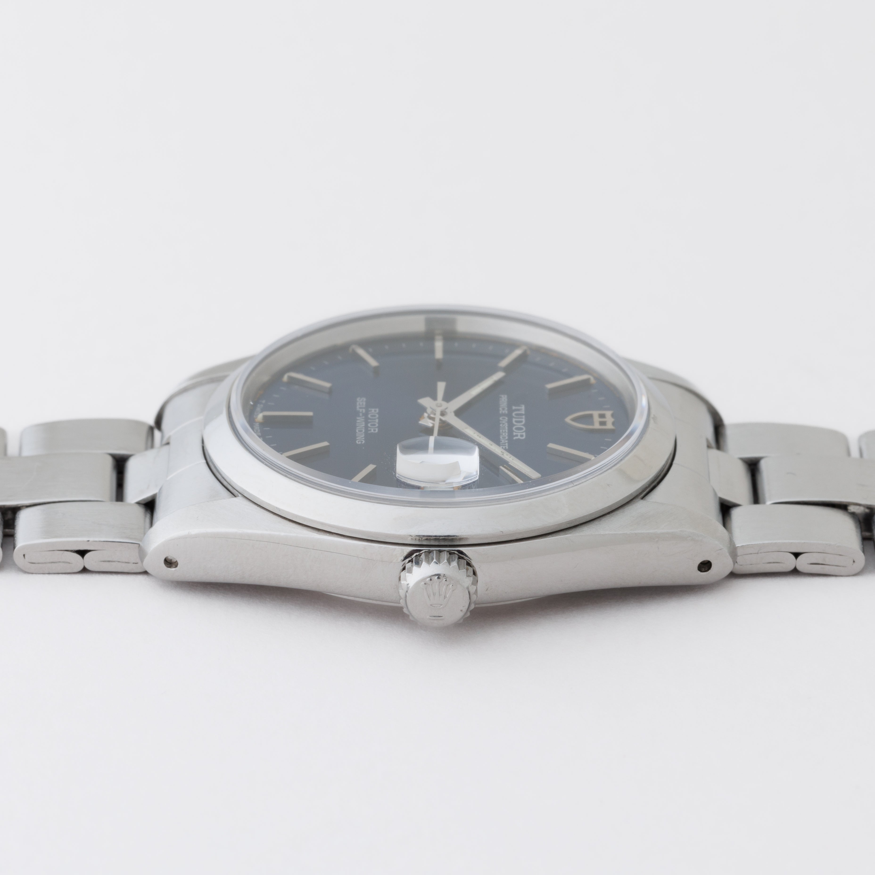 チューダー プリンスオイスターデイト 1994年製 Ref.74000N ブルーダイヤル 王冠リューズ 純正ブレス