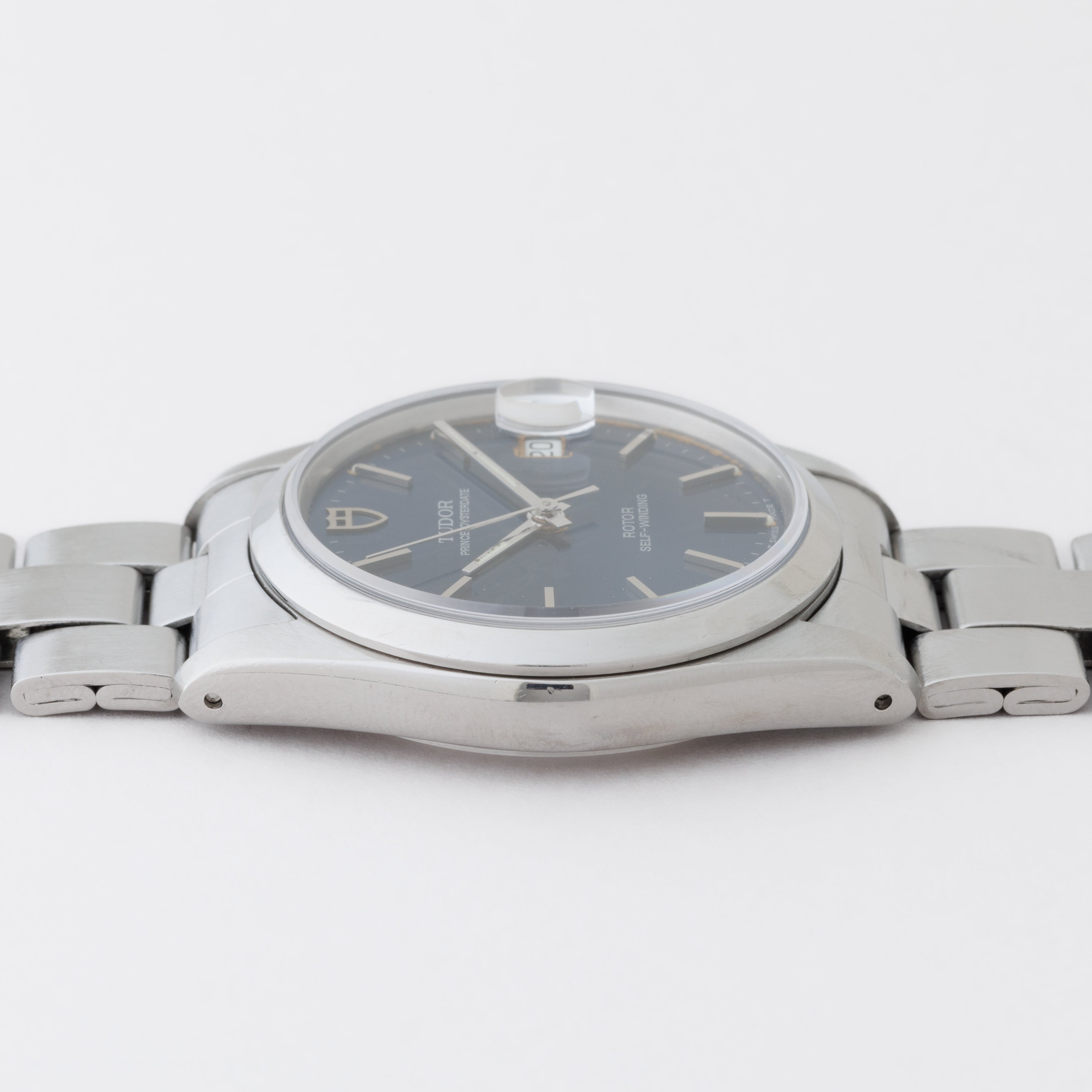 チューダー プリンスオイスターデイト 1994年製 Ref.74000N ブルーダイヤル 王冠リューズ 純正ブレス