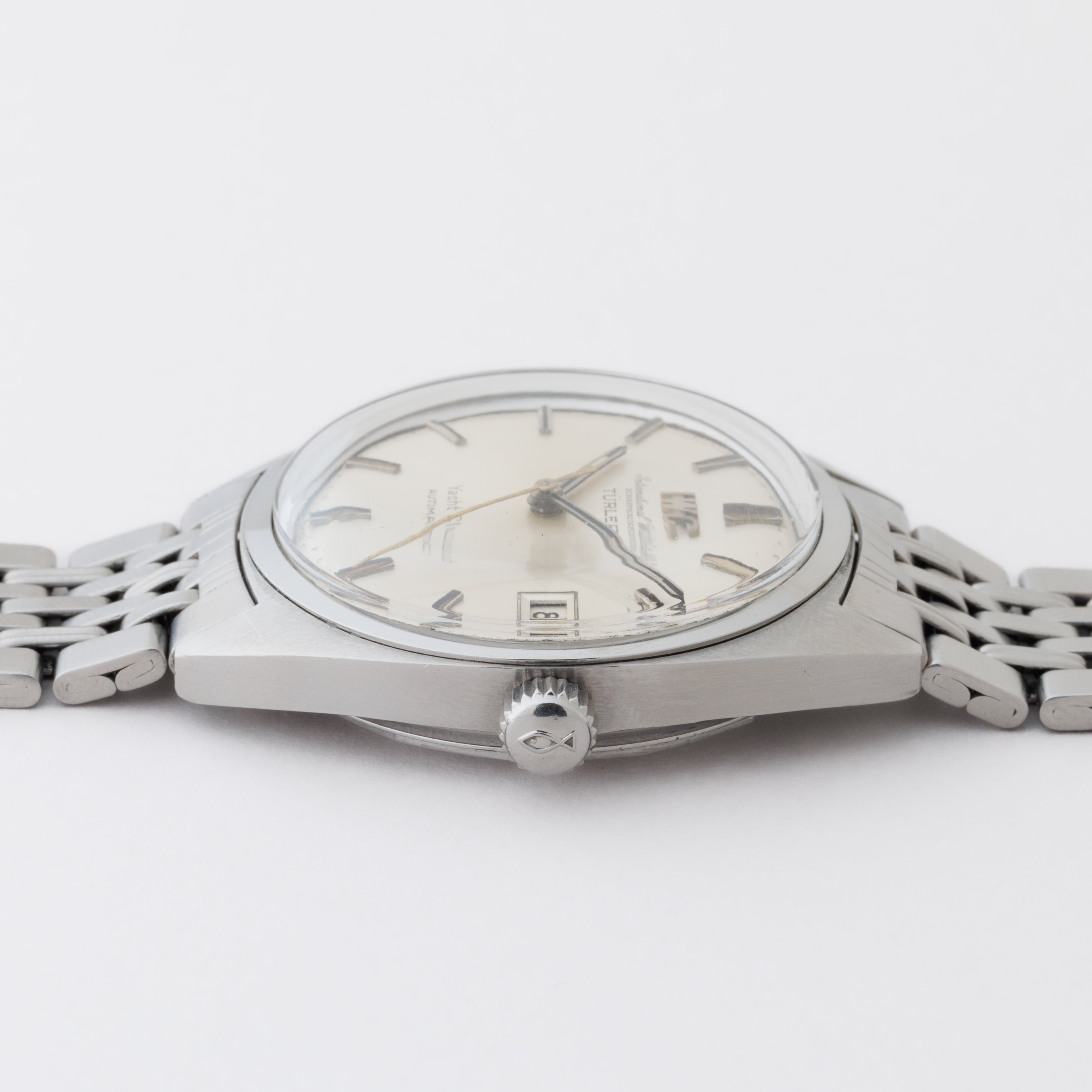 IWC ヨットクラブ 1970年製 Ref.R811 チューラーWネーム 純正ゲイフレアーブレス ペラトン式自動巻き