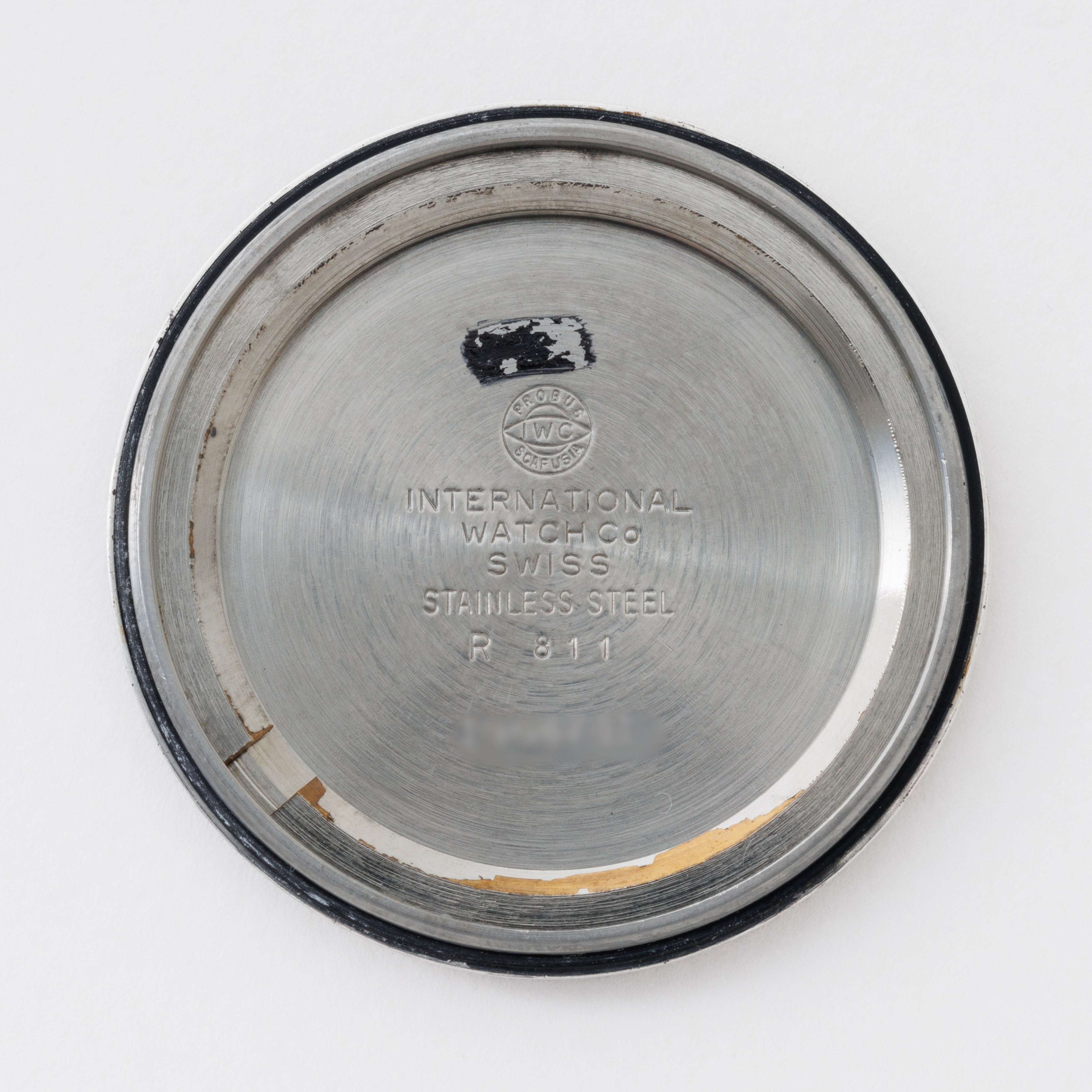 IWC ヨットクラブ 1970年製 Ref.R811 チューラーWネーム 純正ゲイフレアーブレス ペラトン式自動巻き