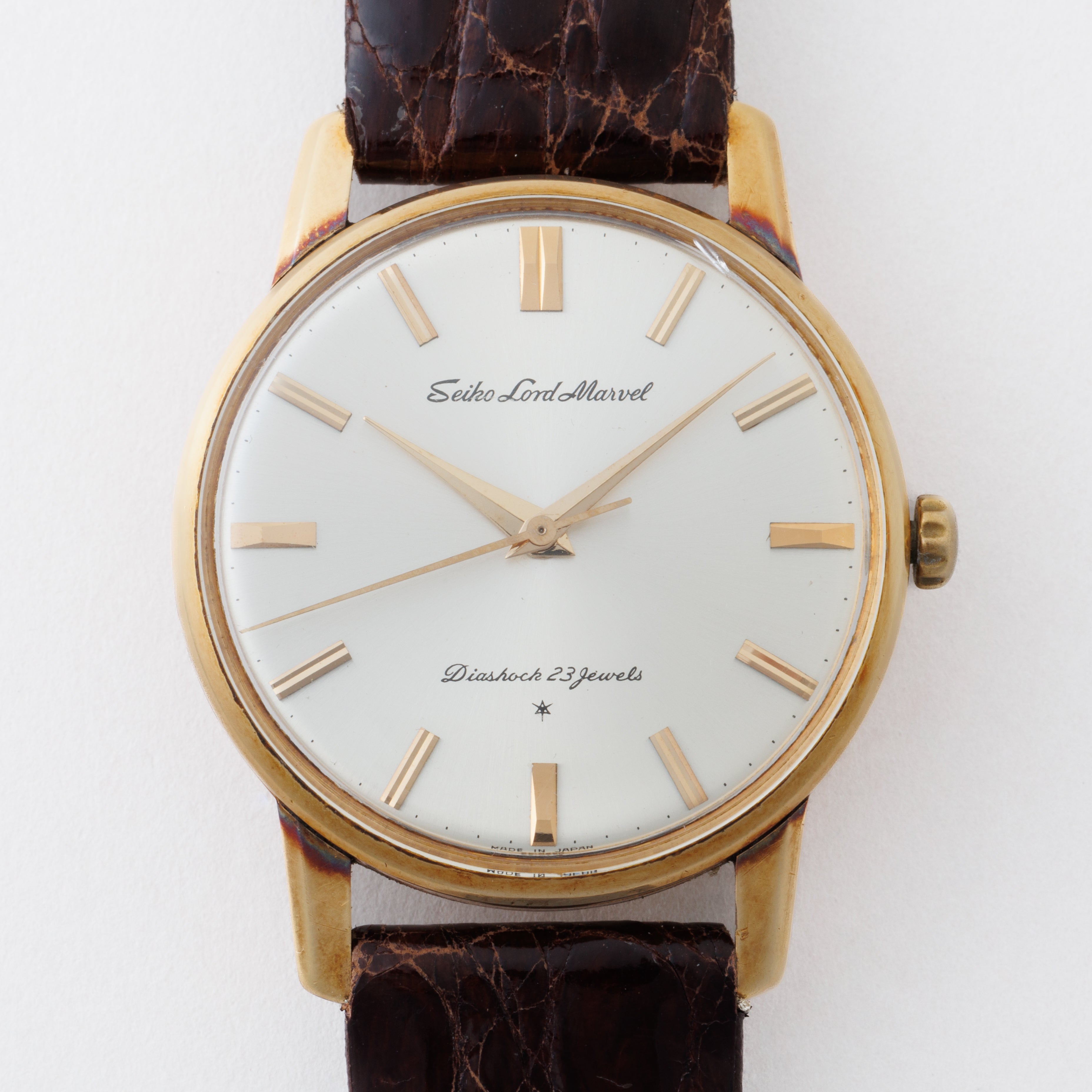 セイコー 18金無垢ロードマーベル 1964年製 Ref.15027LM 手巻き