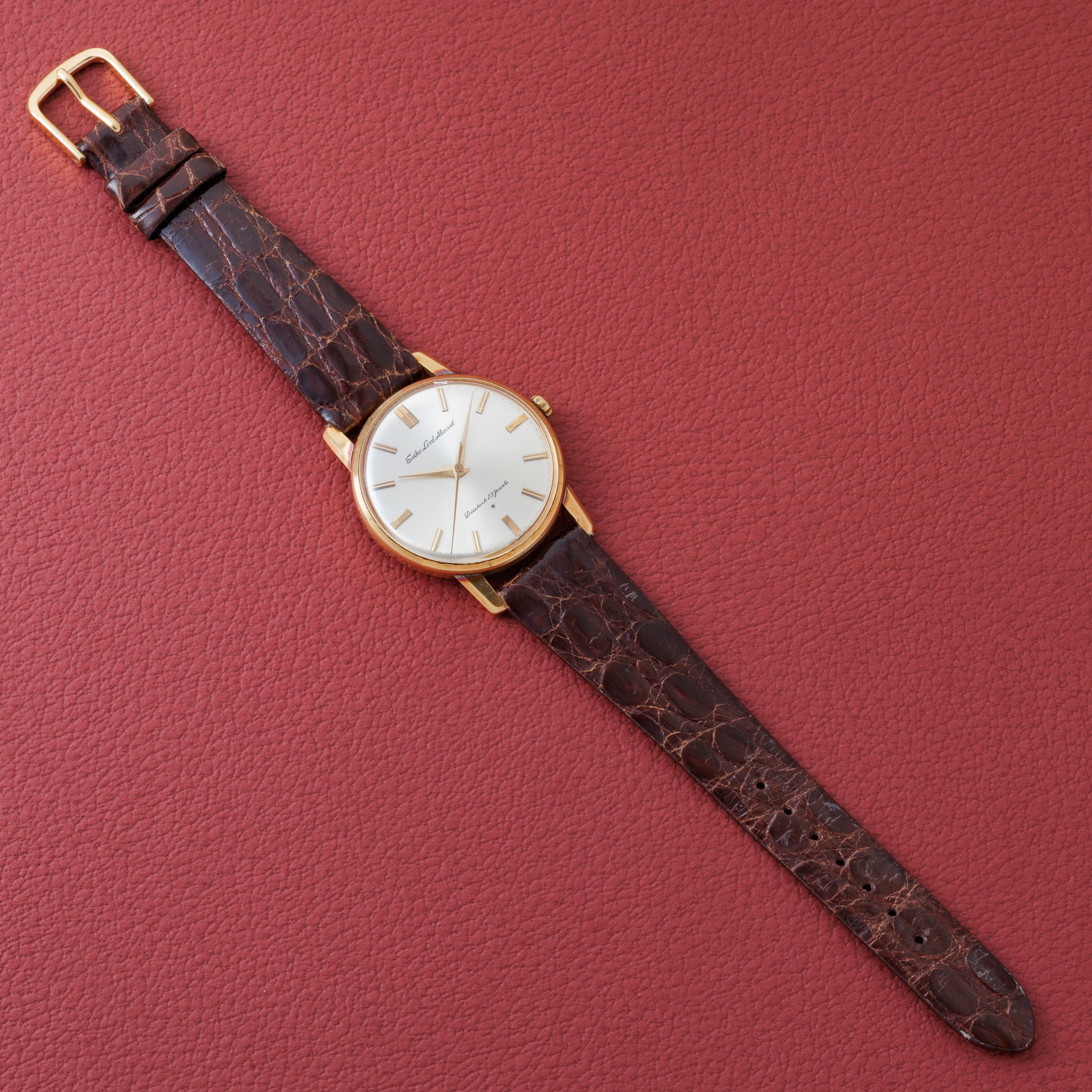 セイコー 18金無垢ロードマーベル 1964年製 Ref.15027LM 手巻き