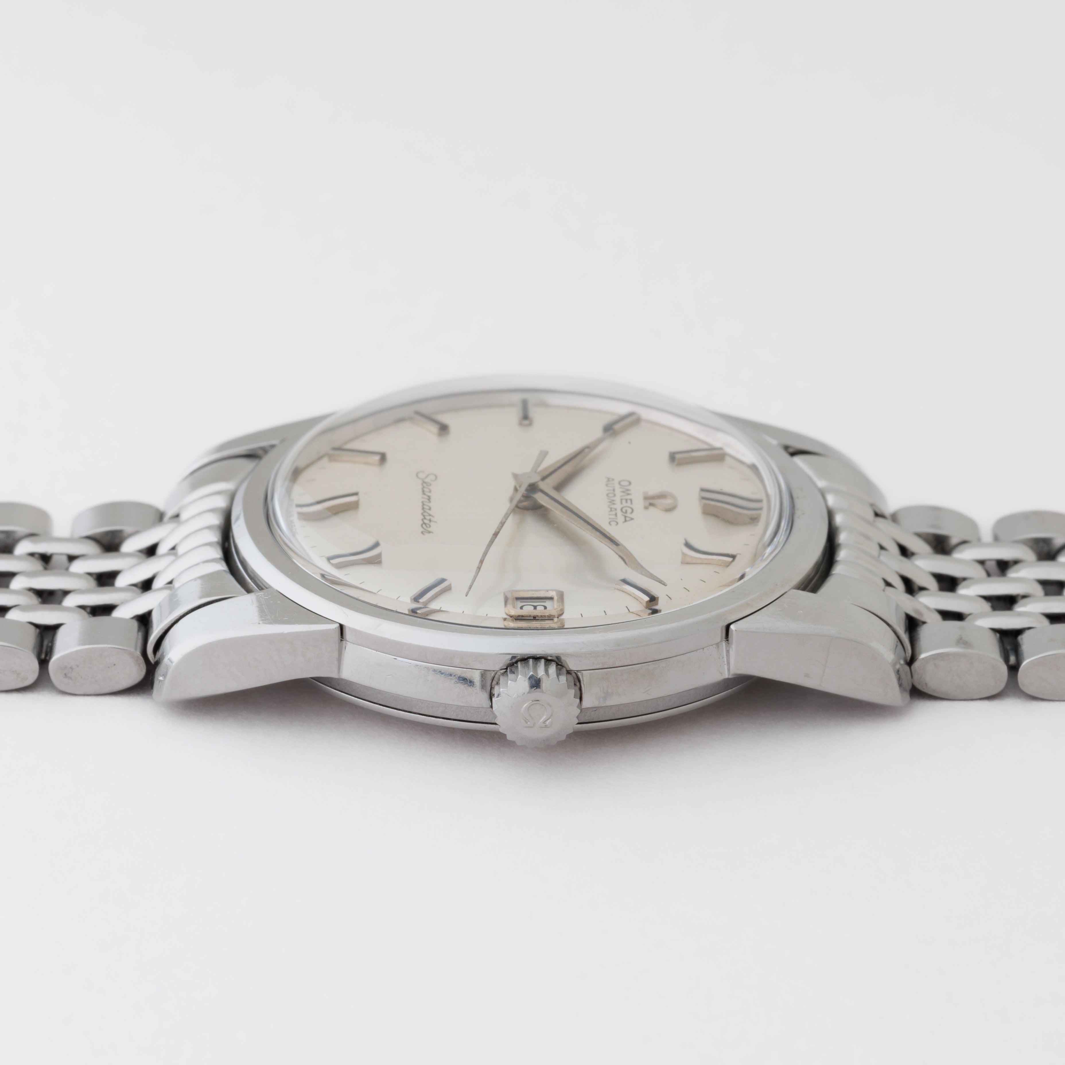 オメガ シーマスター オートマチック 1963年製 Ref.166.009 シルバーダイヤルCal.562 純正ブレス