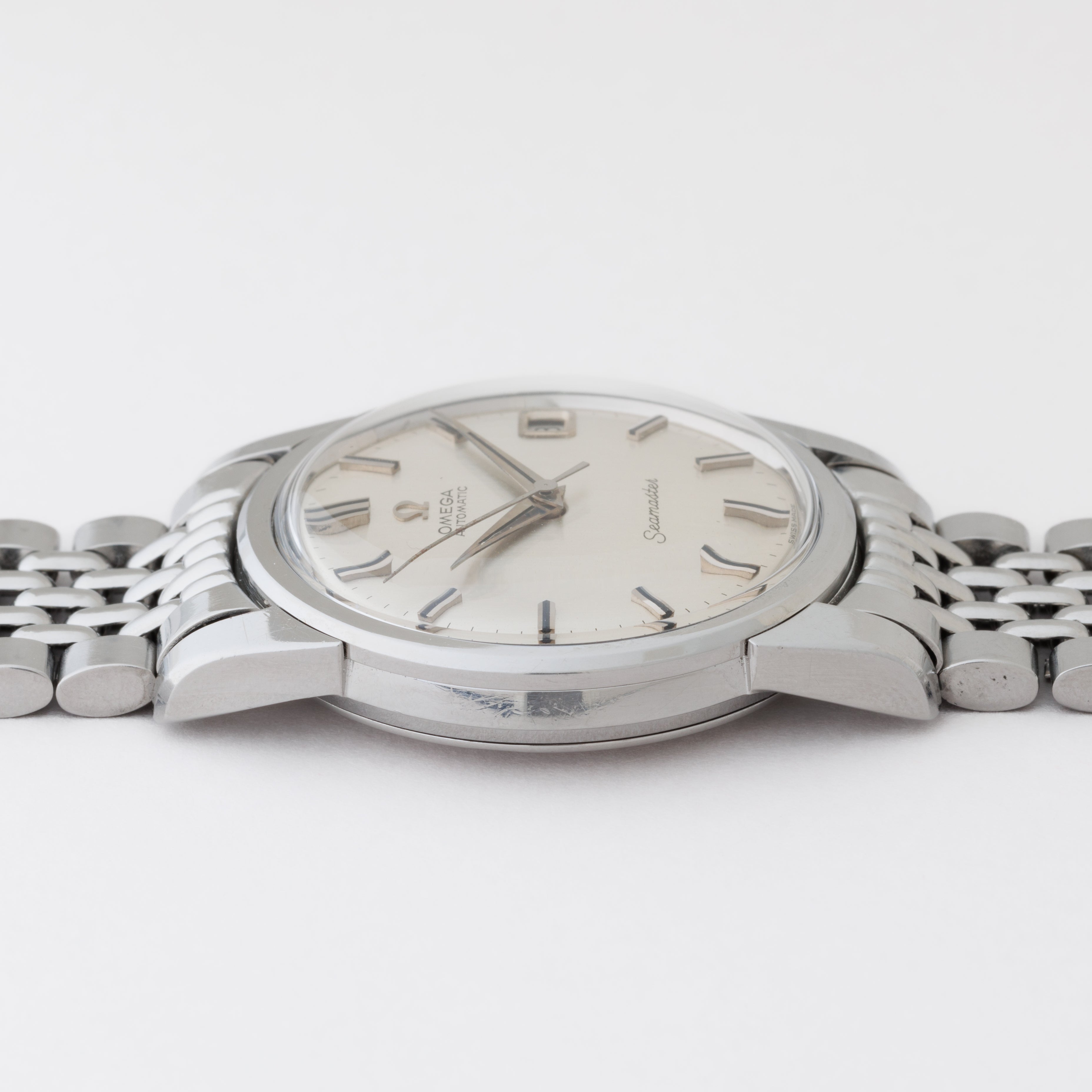 オメガ シーマスター オートマチック 1963年製 Ref.166.009 シルバーダイヤルCal.562 純正ブレス