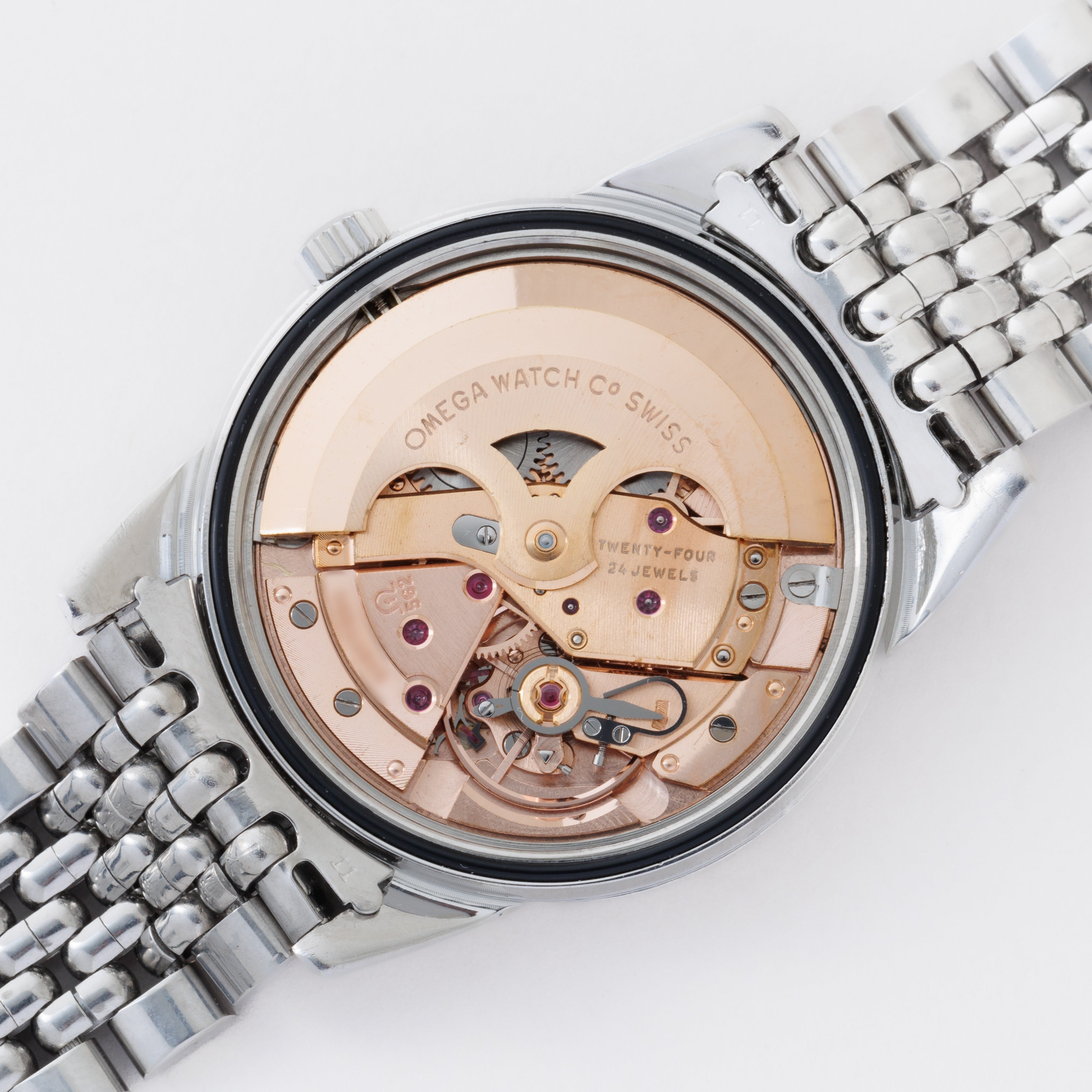 オメガ シーマスター オートマチック 1963年製 Ref.166.009 シルバーダイヤルCal.562 純正ブレス