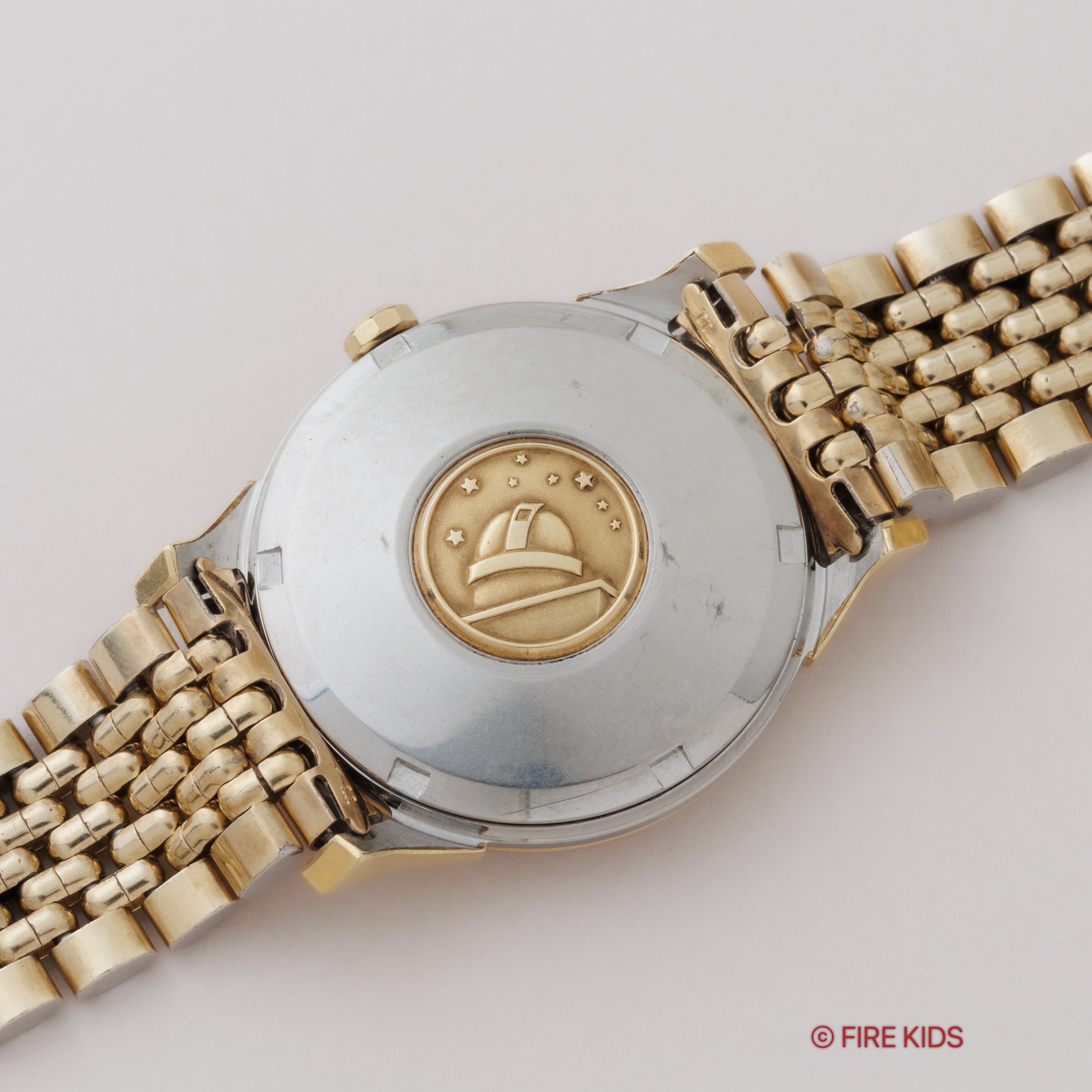 オメガ コンステレーション ラウンドケース トップゴールド 自動巻き 1966年製 Ref.168.005 純正ブレス付き