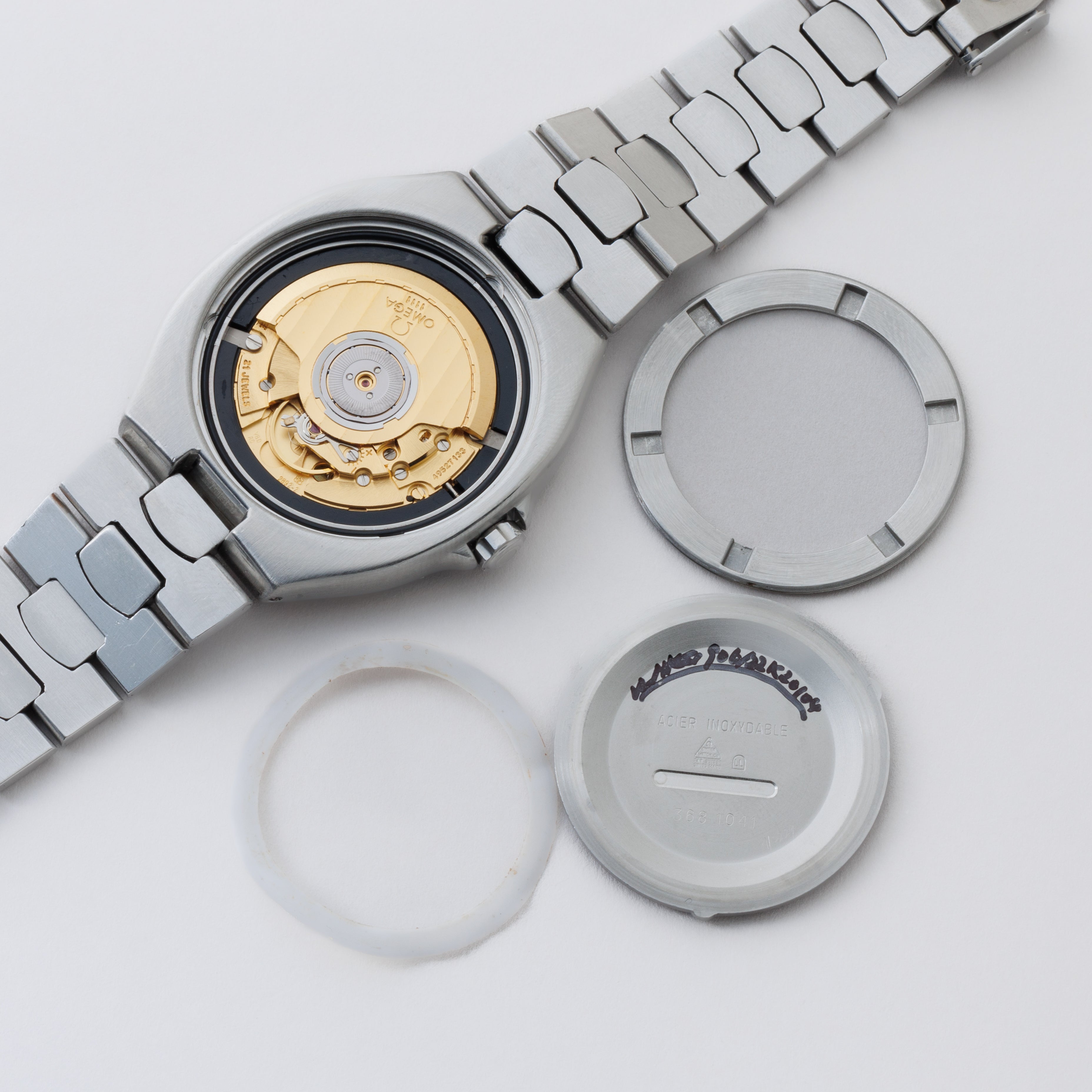 オメガ シーマスター200m プレボンド ラージケース 1988年製 Ref.368.1062 自動巻クロノメーター