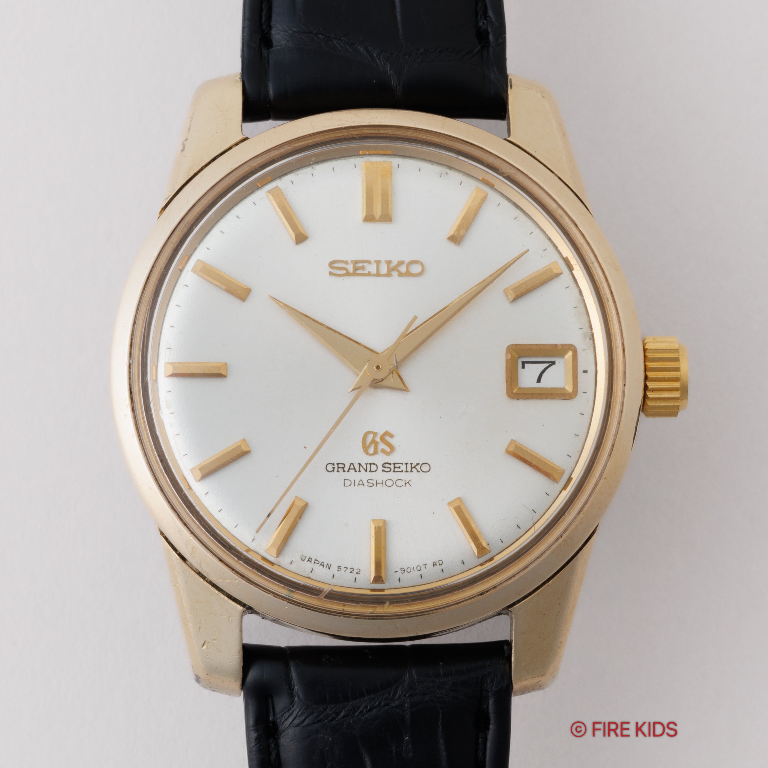 グランドセイコー セカンドモデル後期 GCケース 1966年製 Ref.5722-9010 57GS ライオンメダリオン