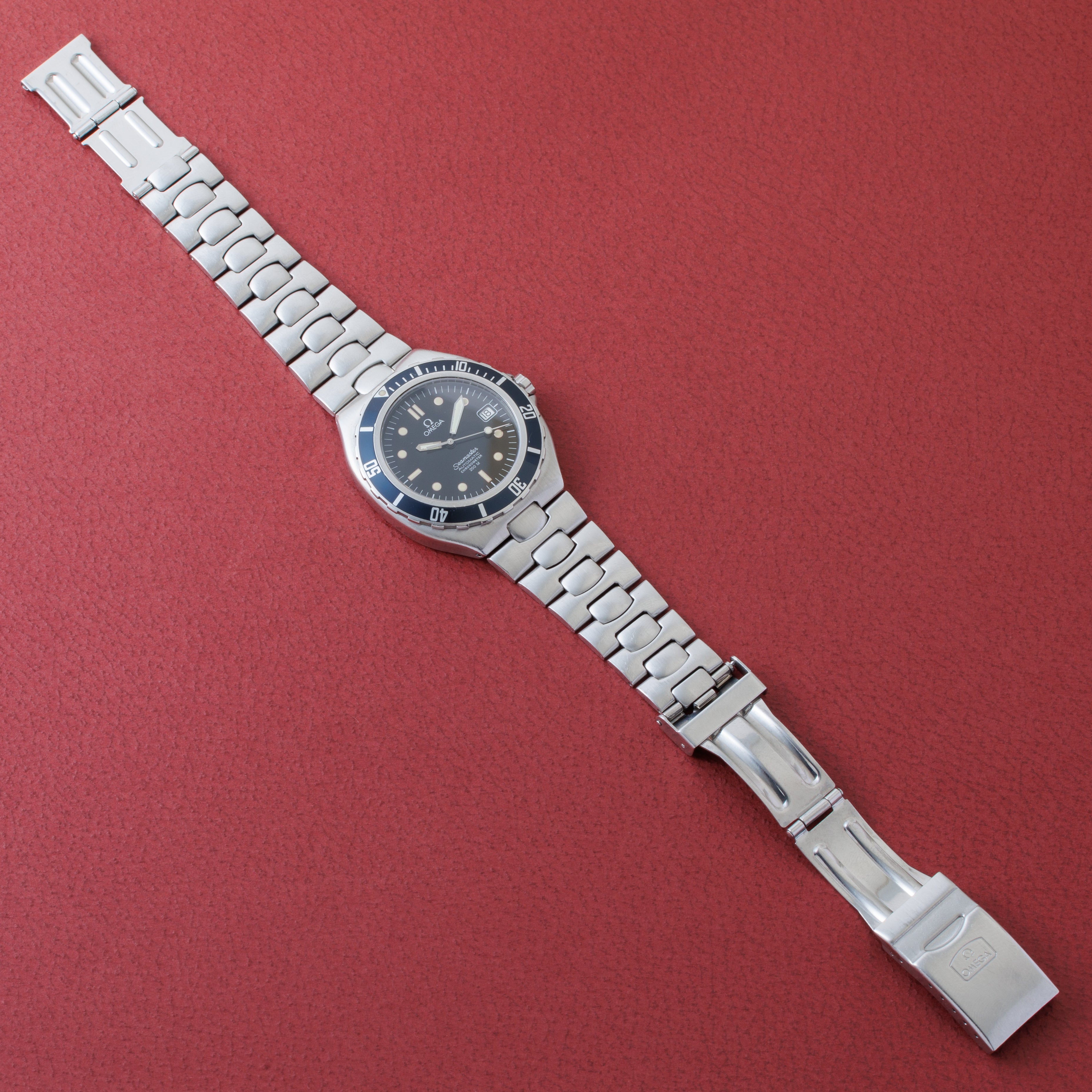 オメガ シーマスター200m プレボンド ラージケース 1988年製 Ref.368.1062 自動巻クロノメーター