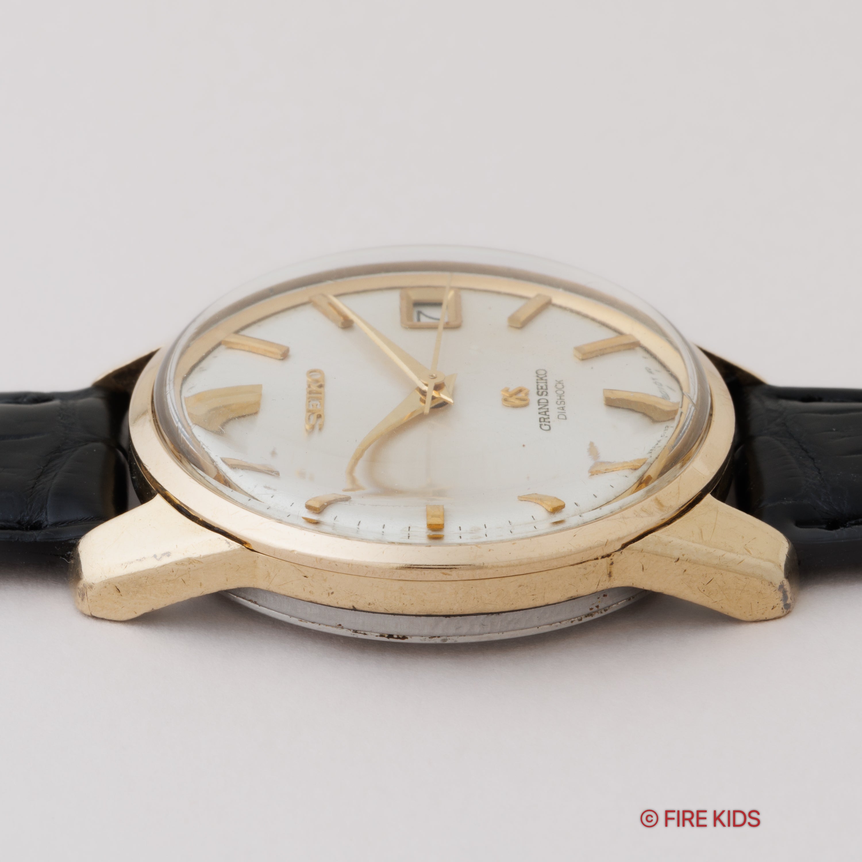 グランドセイコー セカンドモデル後期 GCケース 1966年製 Ref.5722-9010 57GS ライオンメダリオン