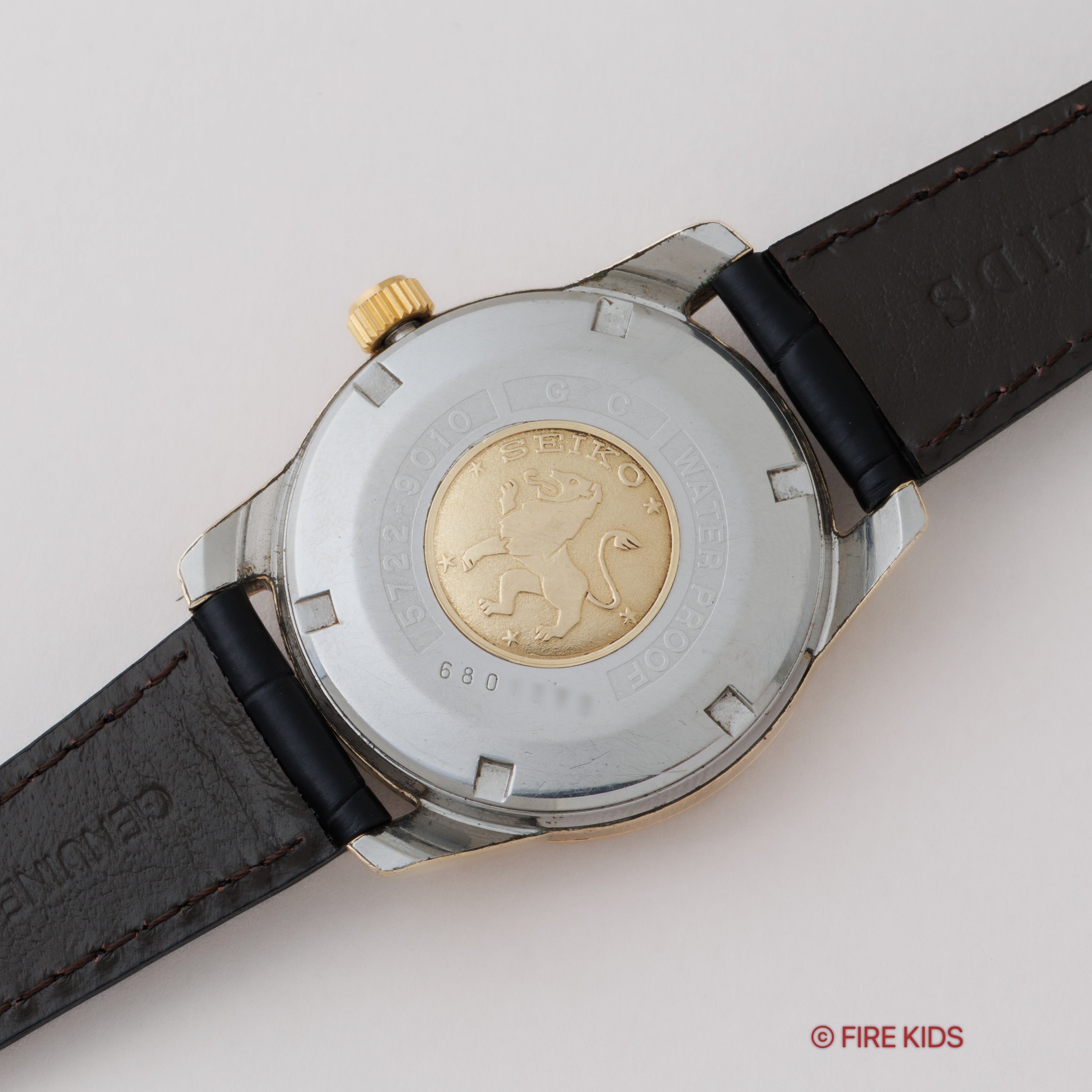 グランドセイコー セカンドモデル後期 GCケース 1966年製 Ref.5722-9010 57GS ライオンメダリオン