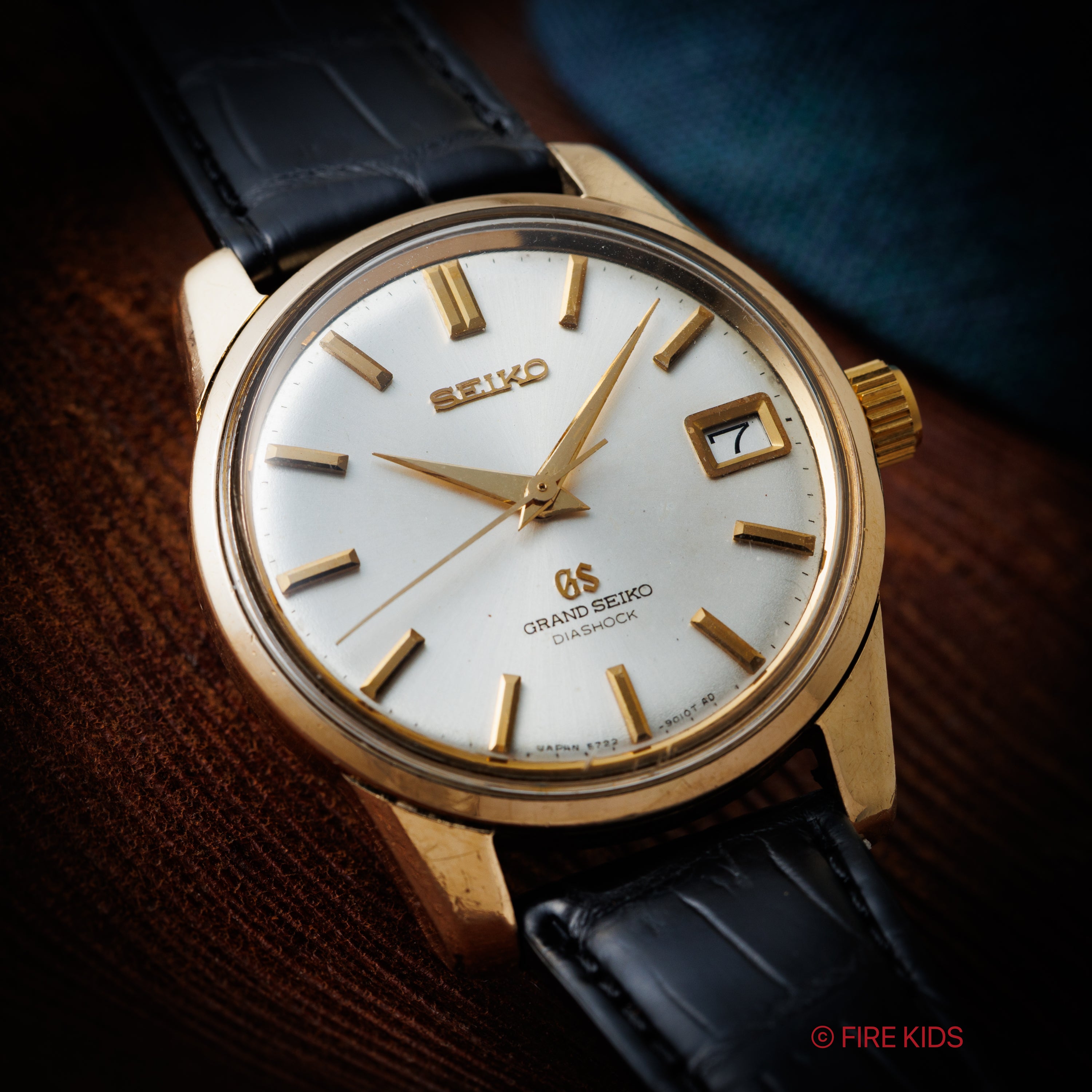 グランドセイコー セカンドモデル後期 GCケース 1966年製 Ref.5722-9010 57GS ライオンメダリオン