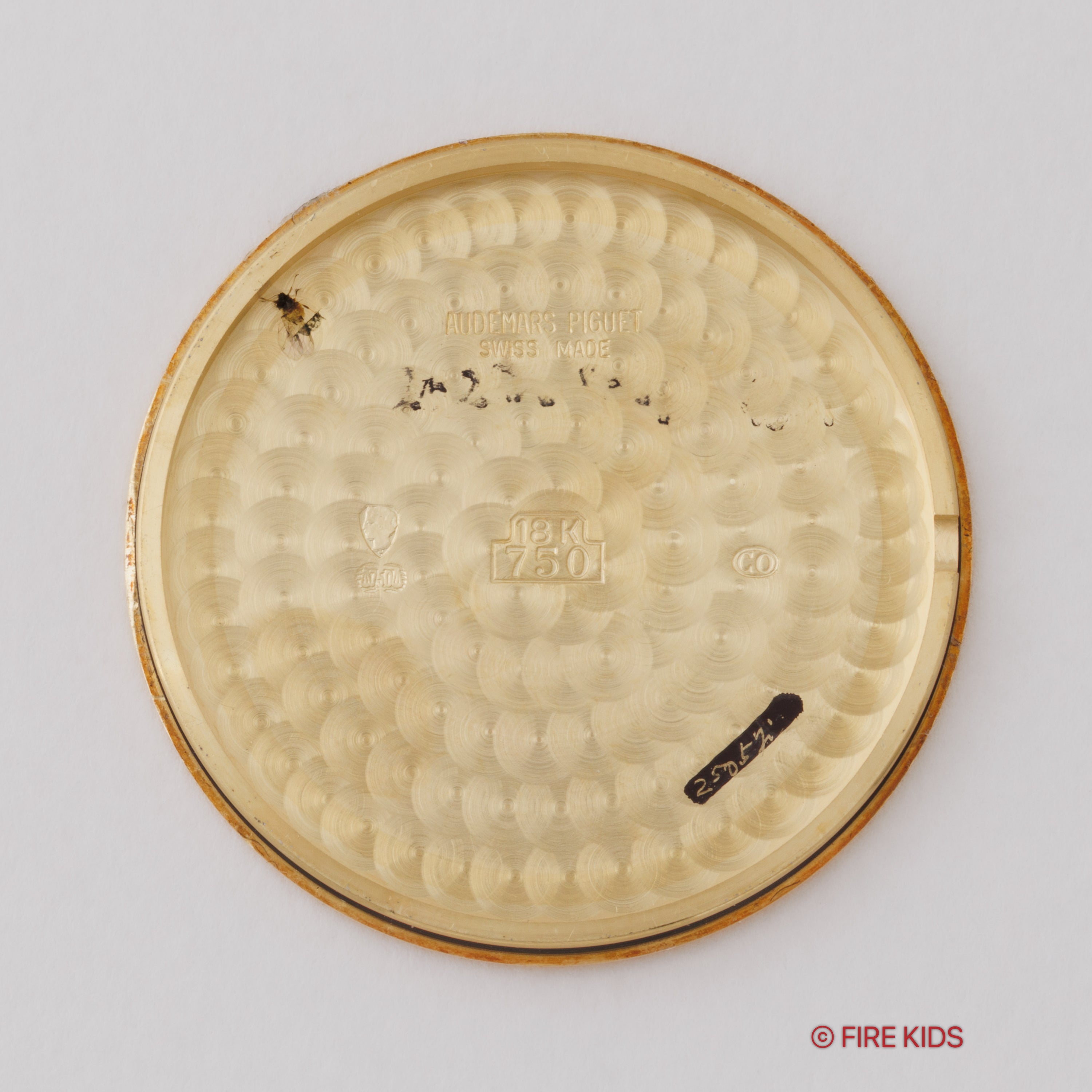 オーデマ・ピゲ 18金無垢イエローゴールド エクストラフラット 1990年代製 手巻 Cal.2080 18KYG純正尾錠付き