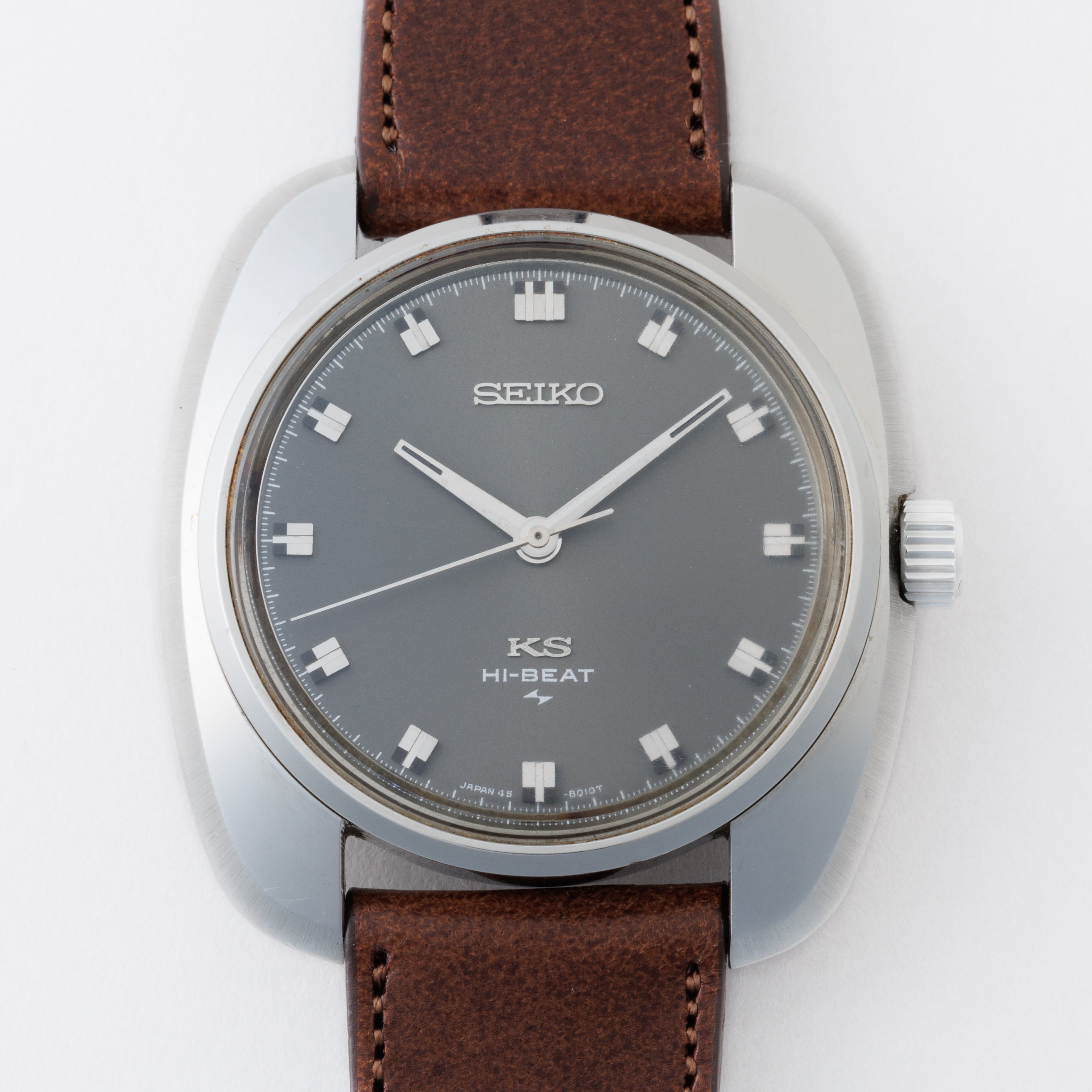 キングセイコー ハイビート 1969年製 Ref.45-8000 グレーダイヤル 10振動手巻き