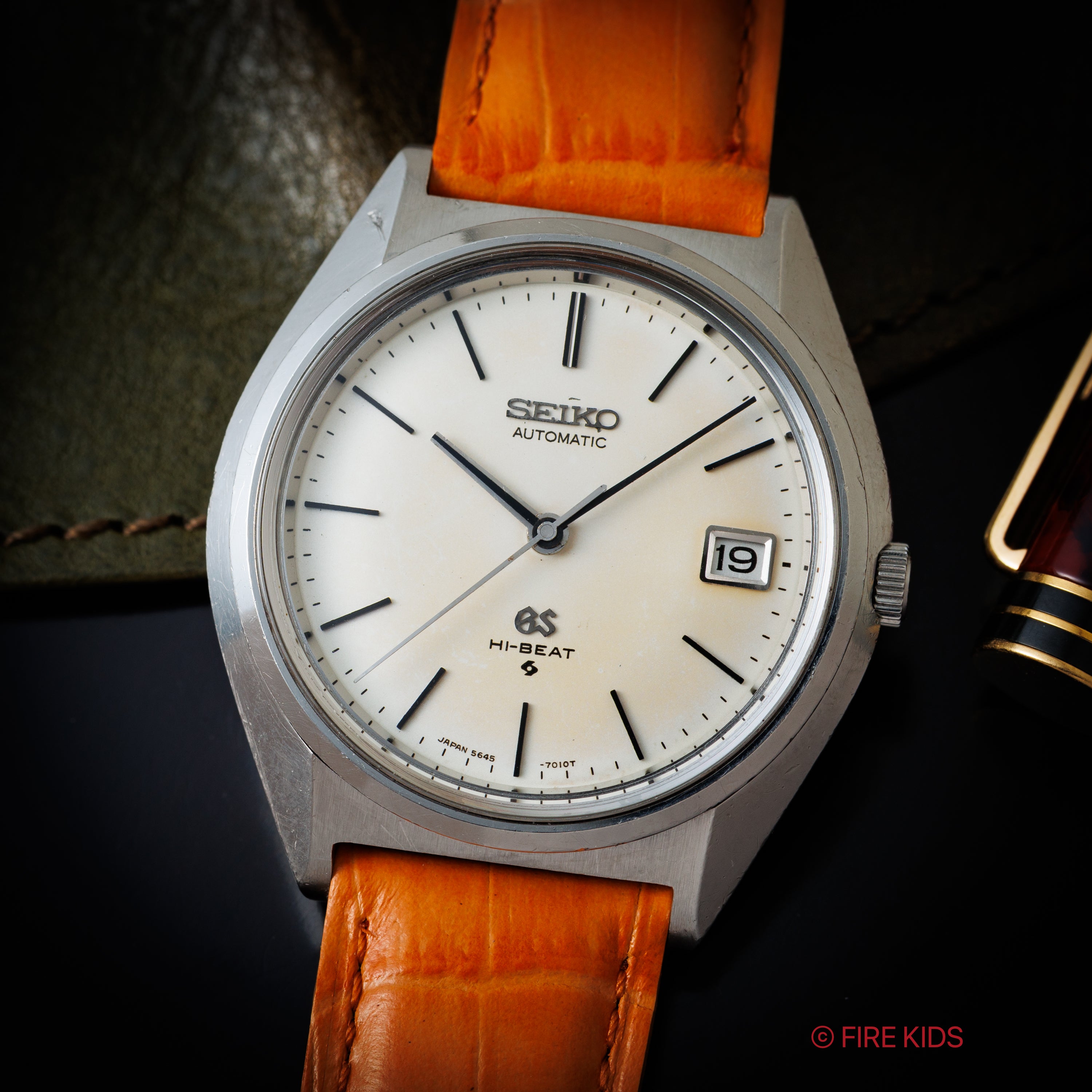 グランドセイコー 1970年製 Ref.5645-7010 パティーナダイヤル 56GS ハイビート自動巻き