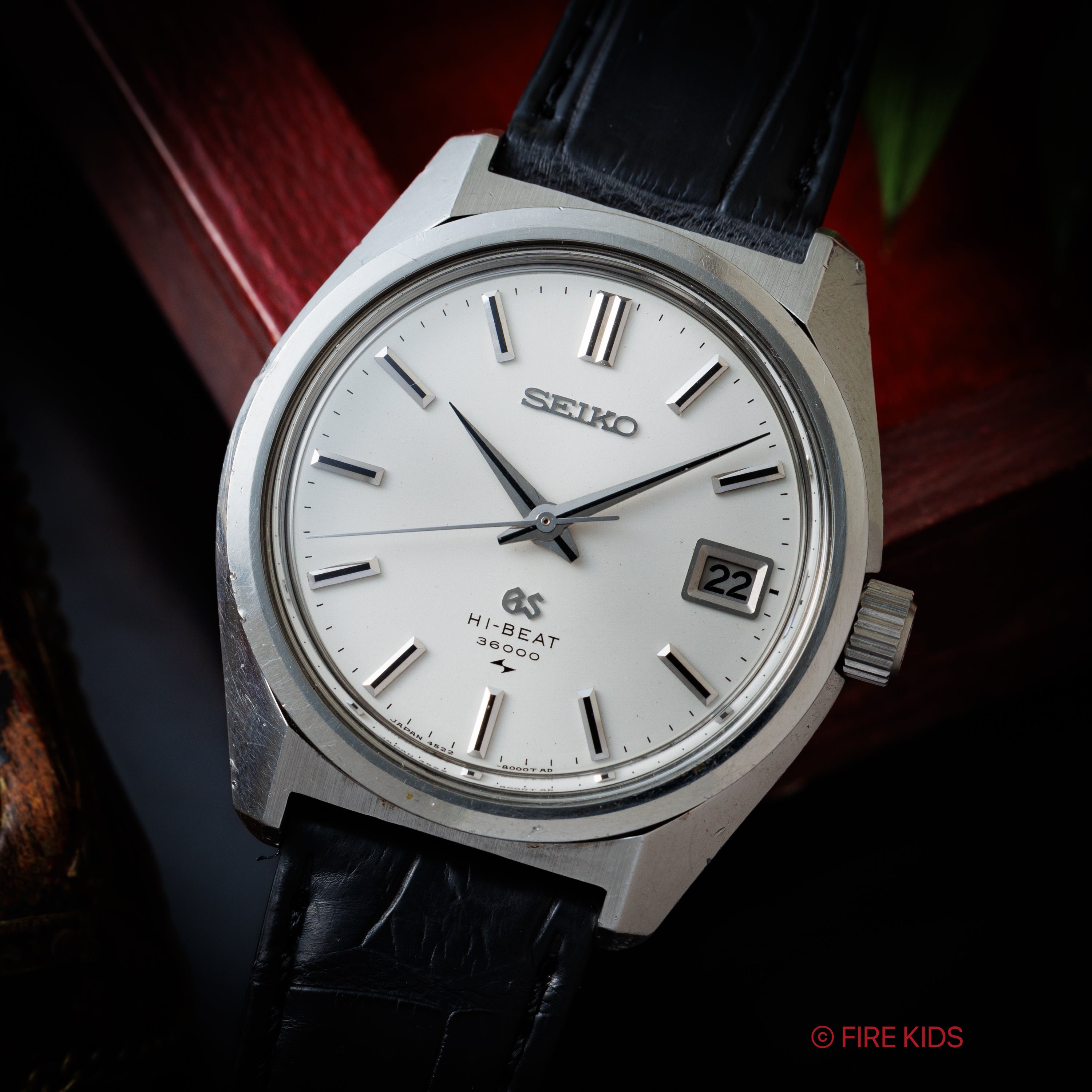 グランドセイコー1969年製 10振動手巻き 45GS Ref.4522-8000 ハイビート セイコースタイルケース