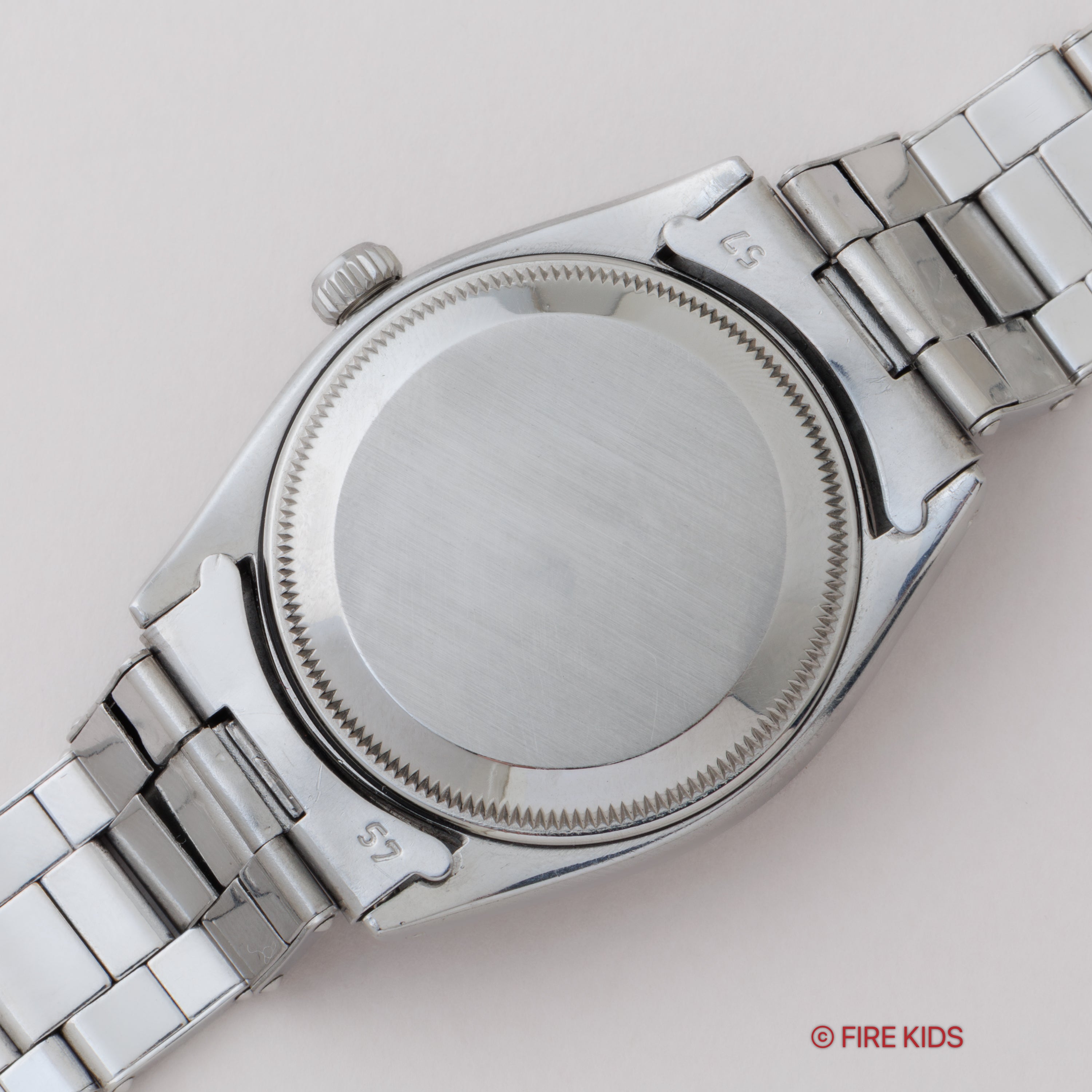 ロレックス エアキング Ref.6552 ブルズアイダイヤル 1958年製 ノンデイト Cal.1030 純正リベットブレス