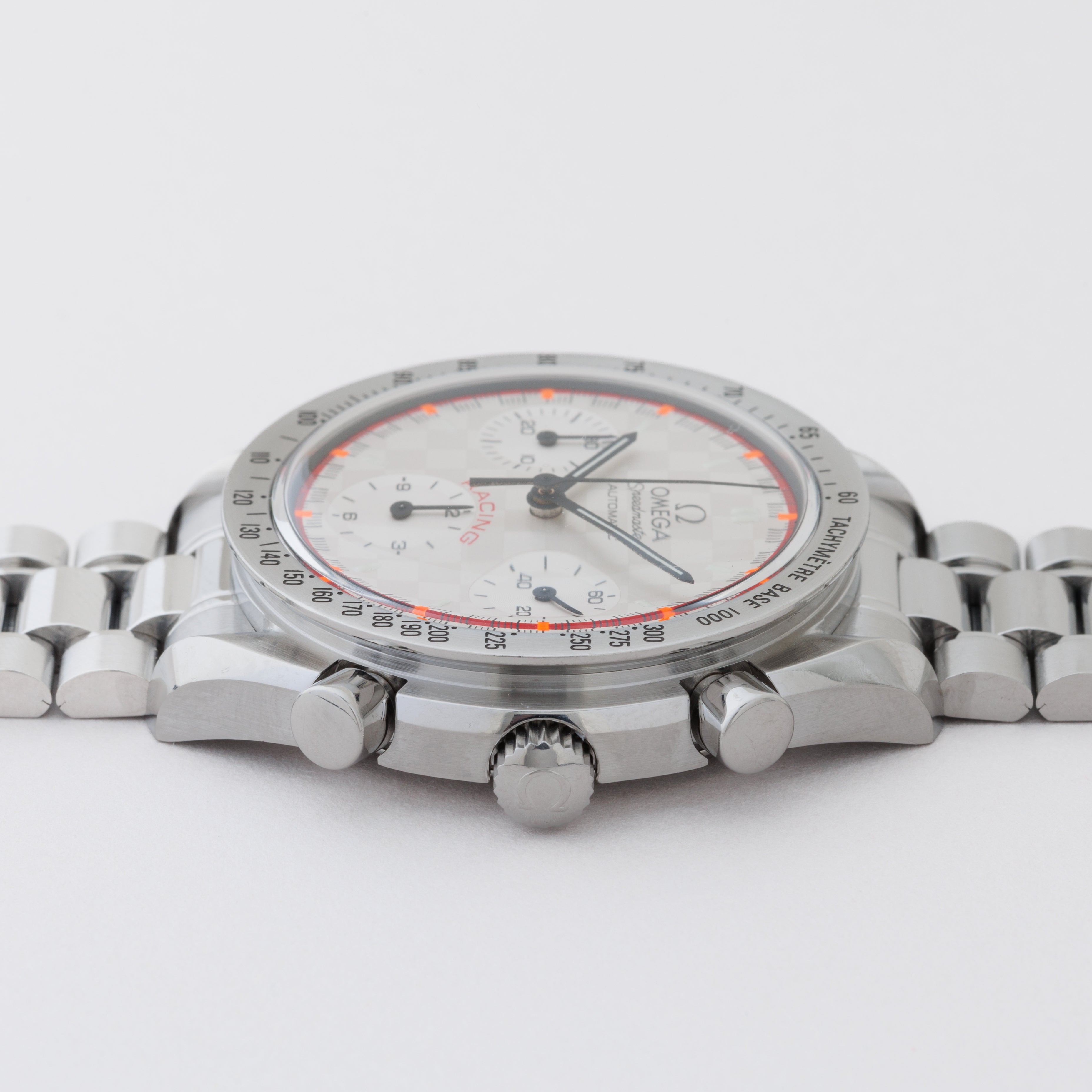 オメガ 2001年製スピードマスター レーシング シューマッハ 限定モデル 箱、ギャラ付