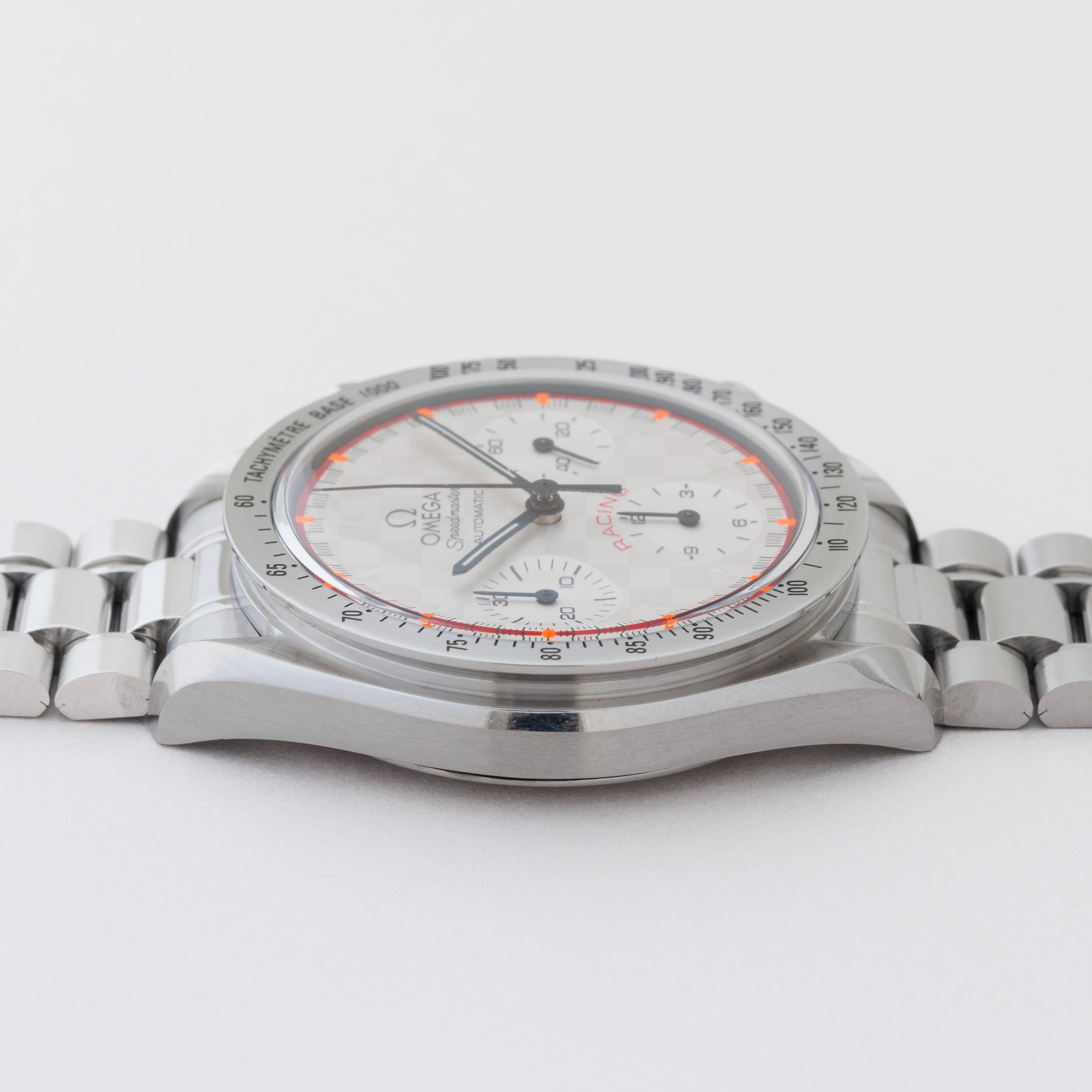 オメガ 2001年製スピードマスター レーシング シューマッハ 限定モデル 箱、ギャラ付