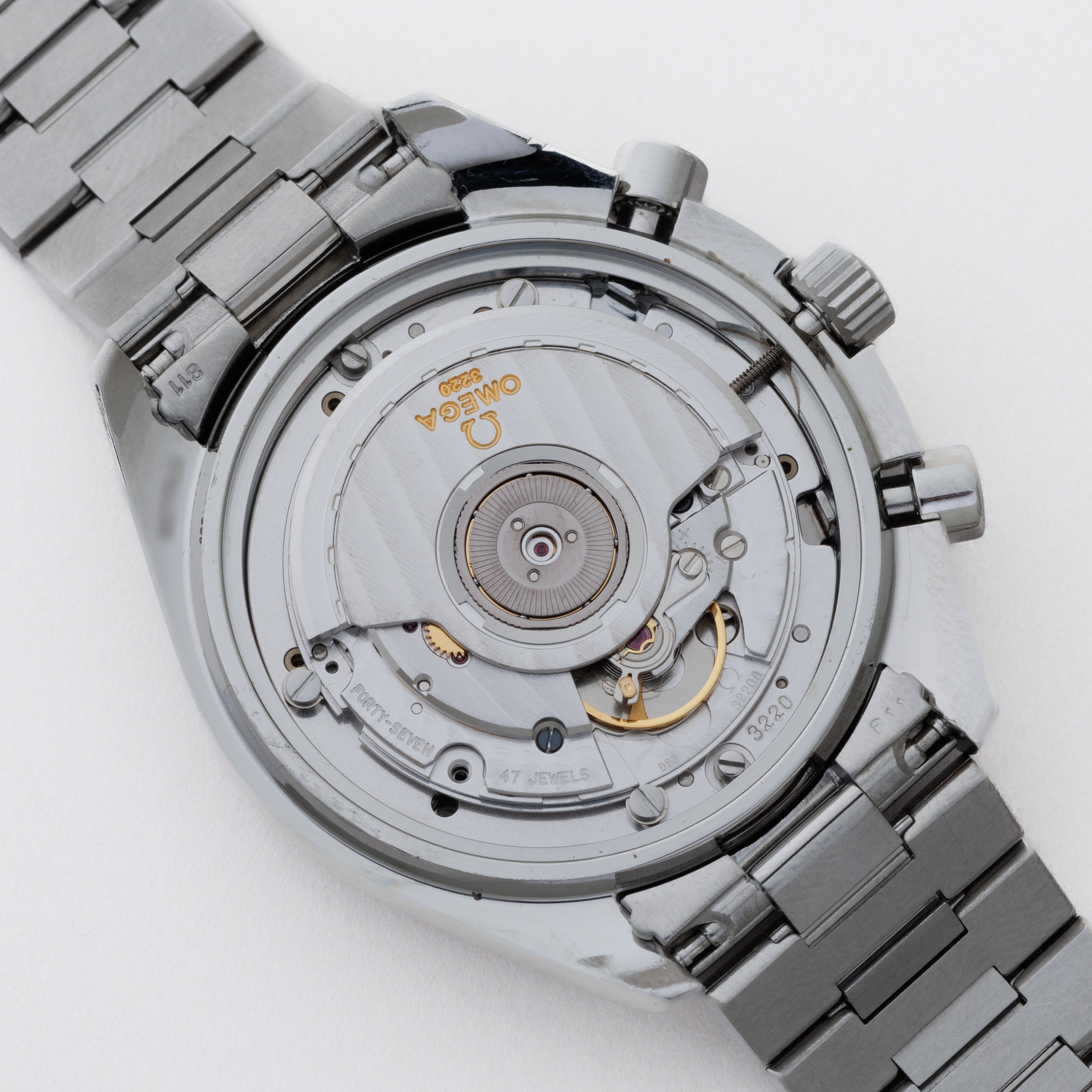 オメガ 2001年製スピードマスター レーシング シューマッハ 限定モデル 箱、ギャラ付